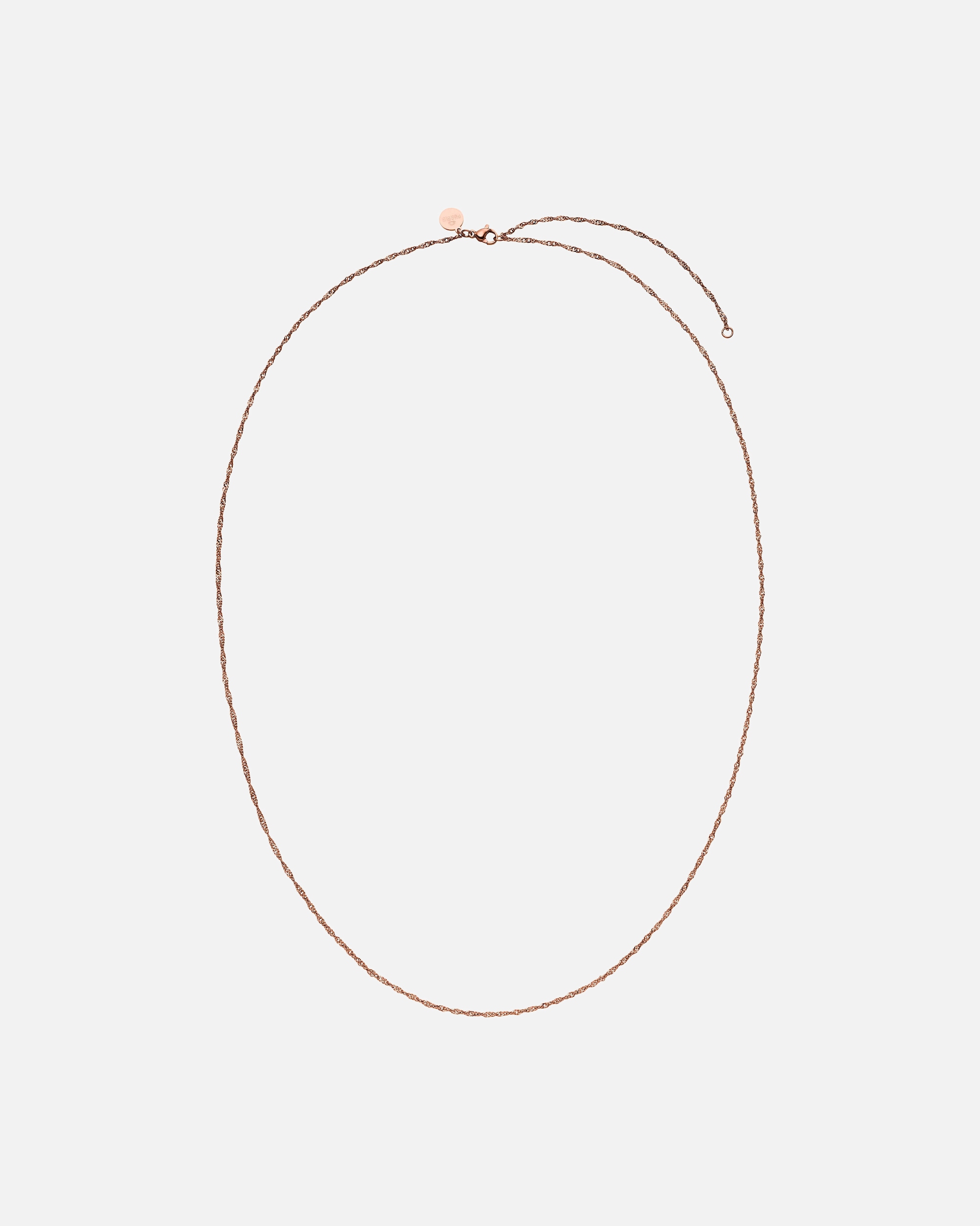 Halskette für Weiblich Purelei Lightly Kette 100% Edelstahl Roségold