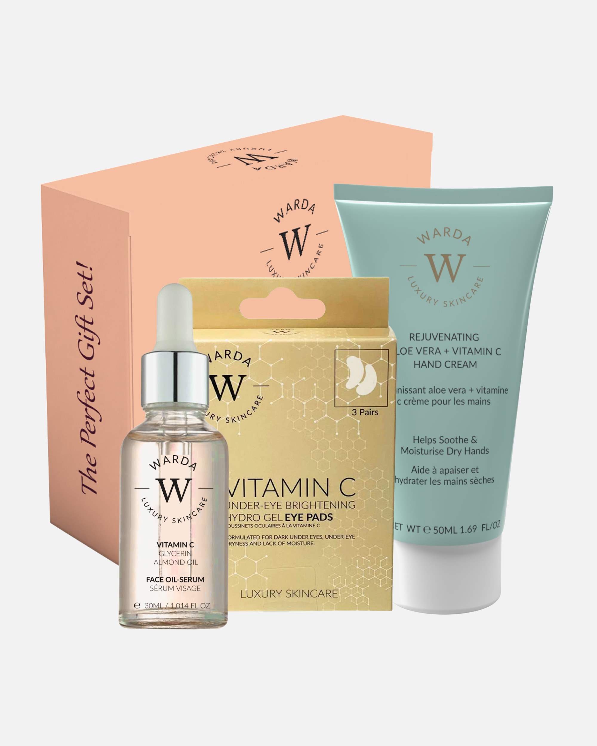 Gesichtspflegeset für Weiblich WARDA LUXURY SKINCARE Vitamin C Pflege Set 1 Stück