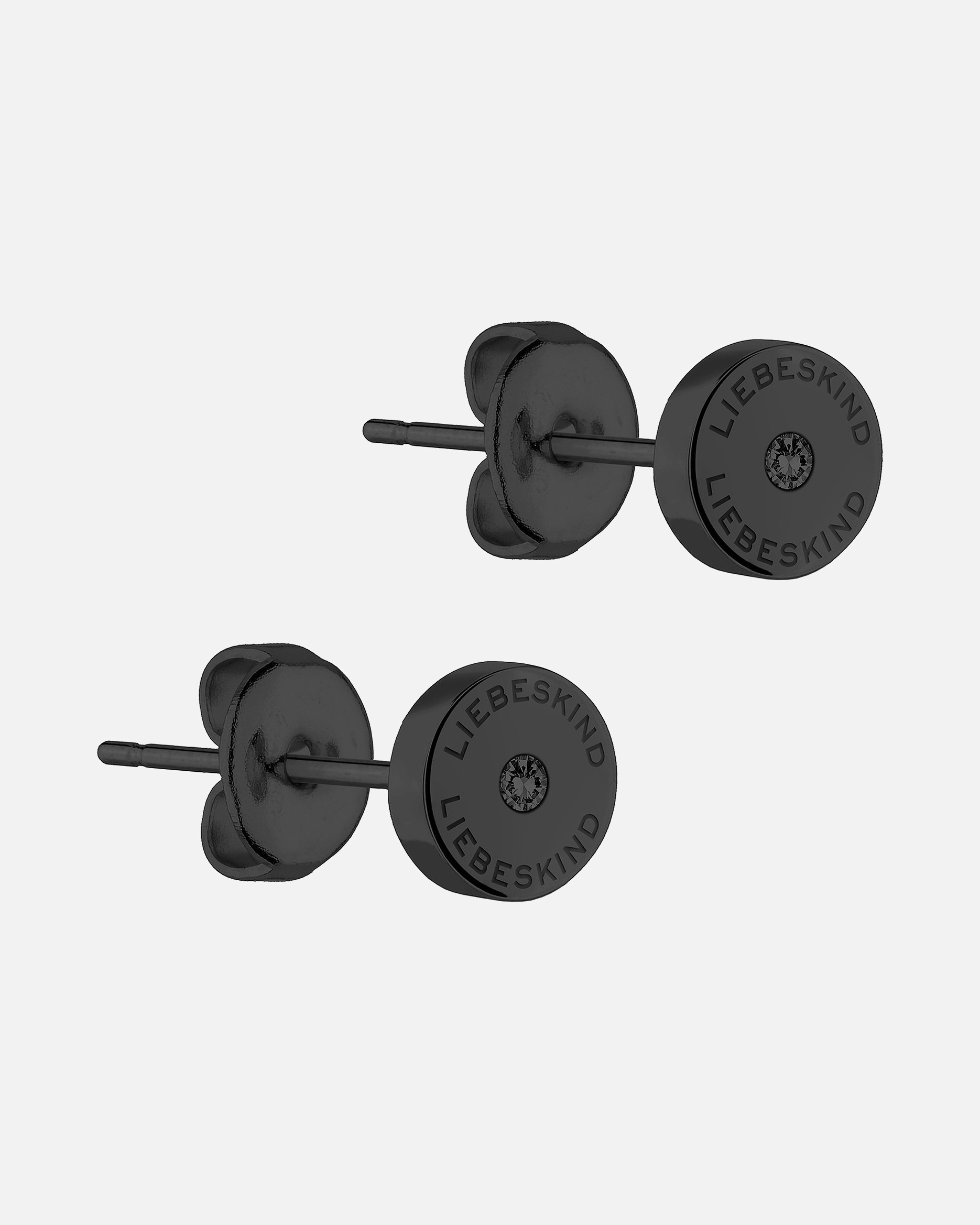 Ohrringe für Weiblich Liebeskind Ohrstecker Edelstahl schwarz