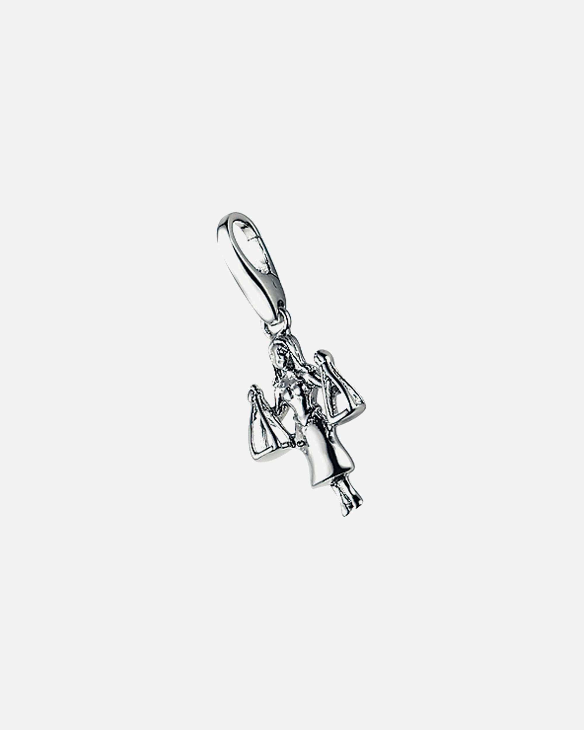 Schmuckanhänger für Weiblich Giorgio Martello Milano Charm Sternzeichen Waage, Silber 925 Onesize