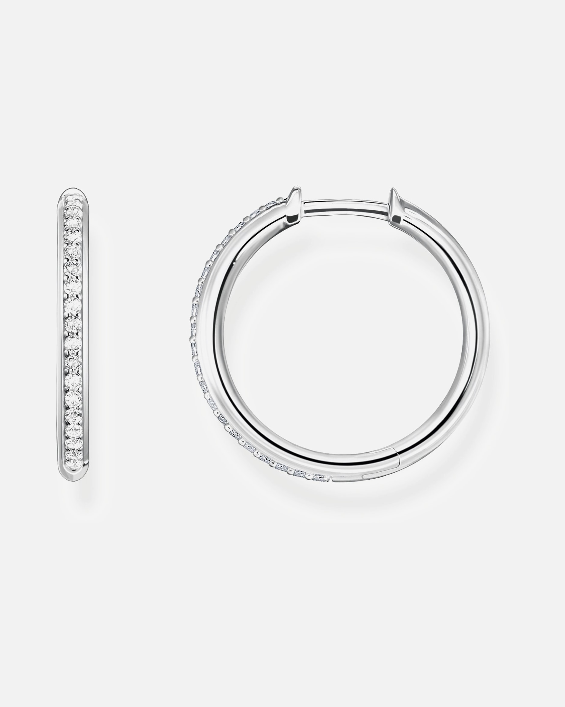 Ohrringe für Weiblich Thomas Sabo Creolen 925er Silber 1 Stück