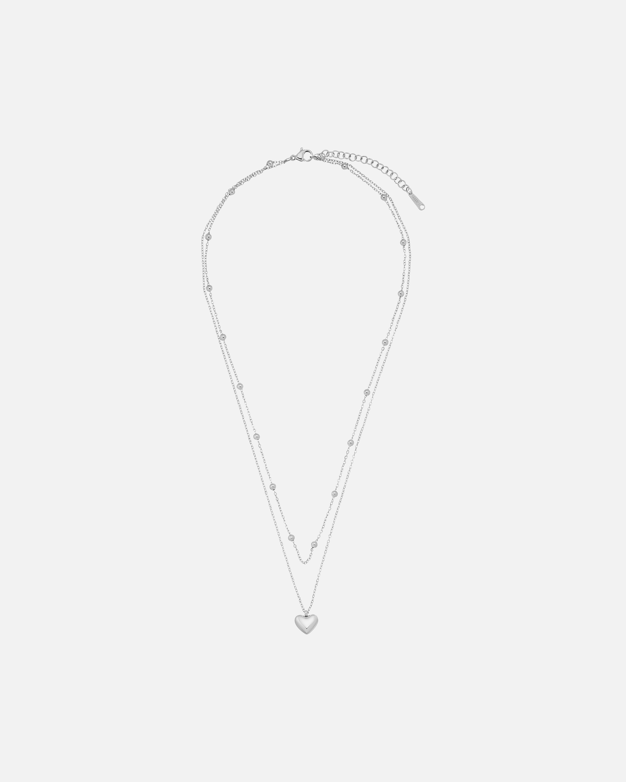 Halskette für Weiblich Heideman Kette Nina silberfarben poliert 1 Stück