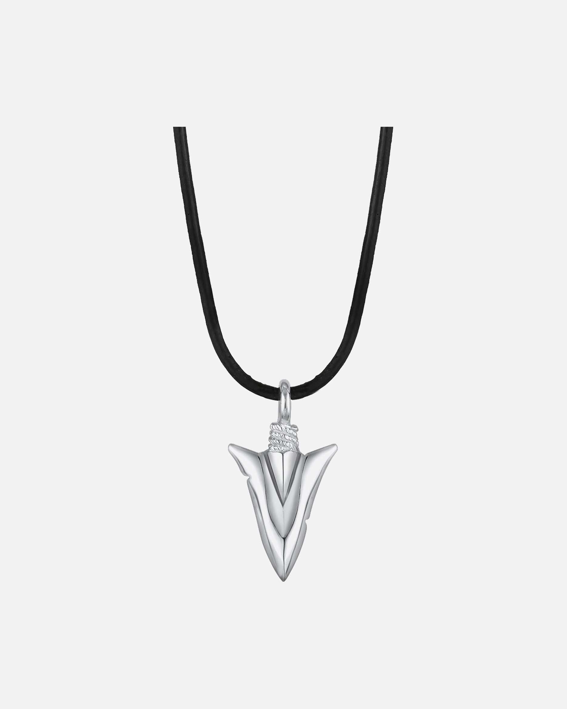 Halskette für Männlich KUZZOI Kette 925er Silber, Leder 1 Stück