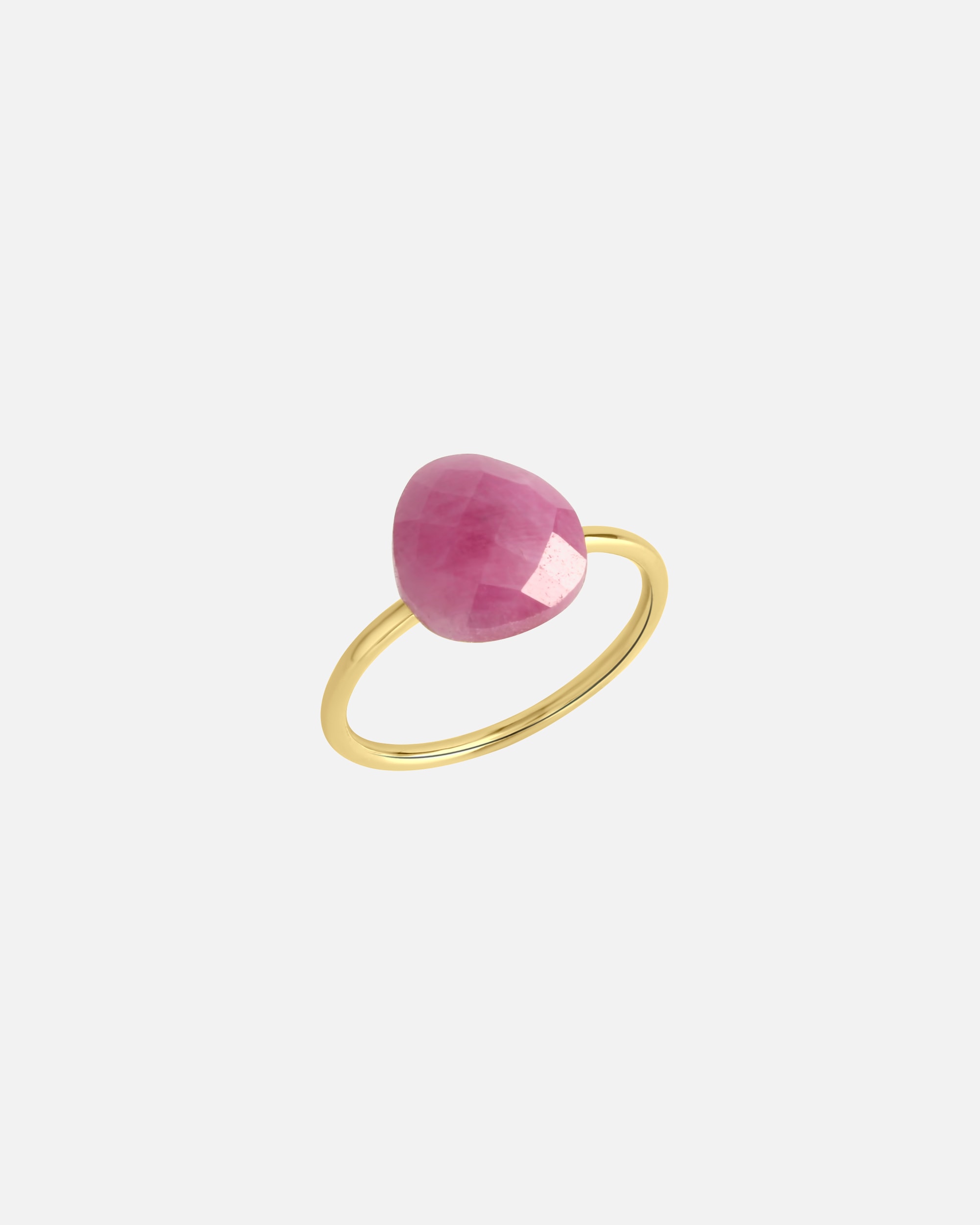 Ring für Weiblich Jamelli Ring 925/- Sterling Silber Pink Safir pink 4,05ct. 052 (16,6)