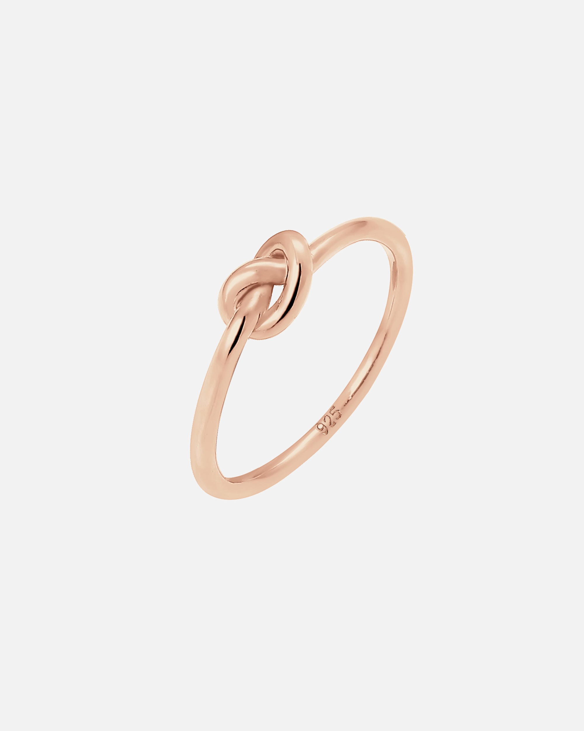 Ring für Weiblich Elli Knoten Verknotet Trend Basic 925 Sterling Silber 52