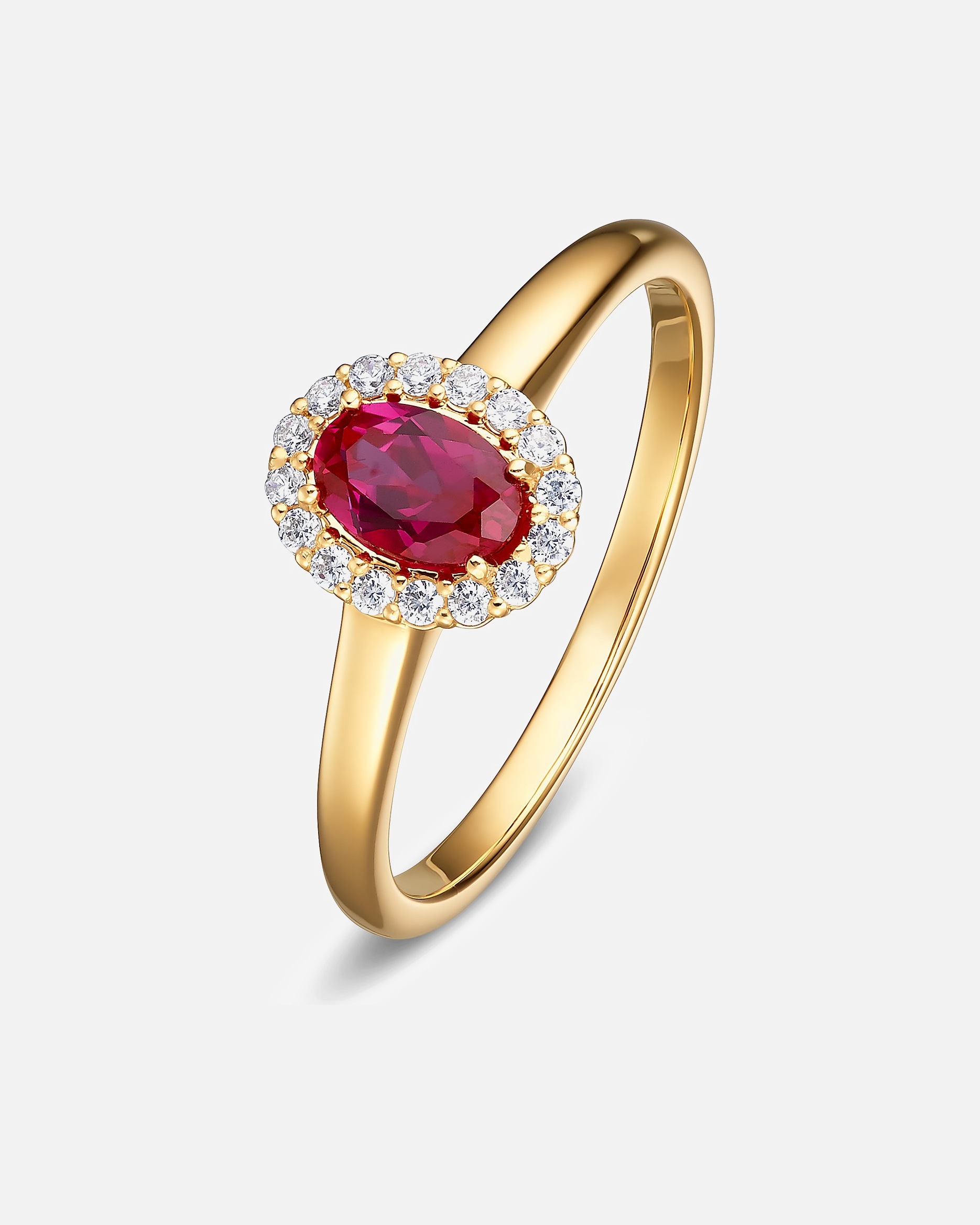 Ring für Weiblich CHRIST Damenring 585er Gelbgold 54