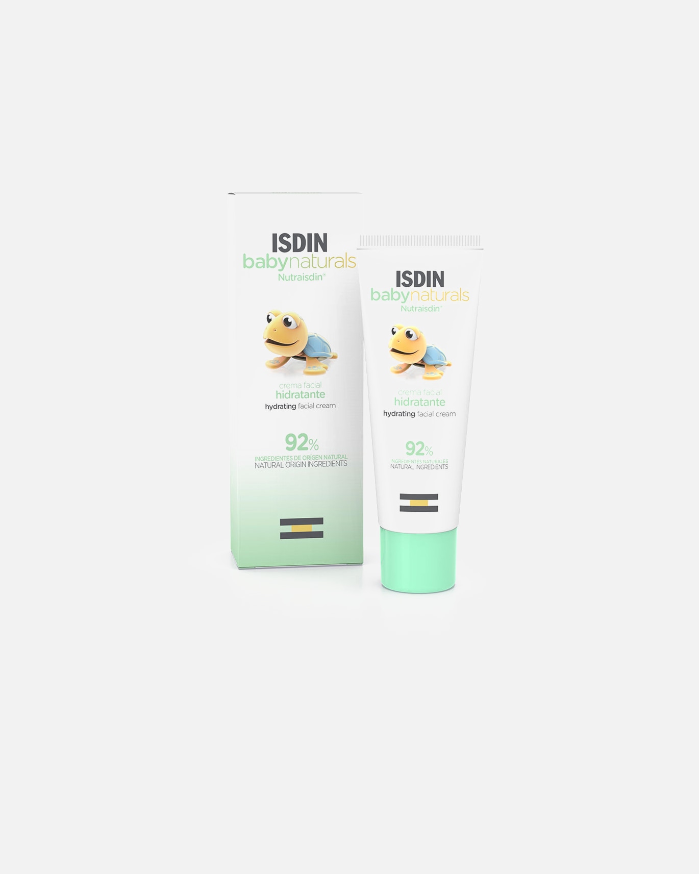 Babycreme für Unisex ISDIN BABY NATURALS Feuchtigkeitsspendende Gesichtscreme 50 ml