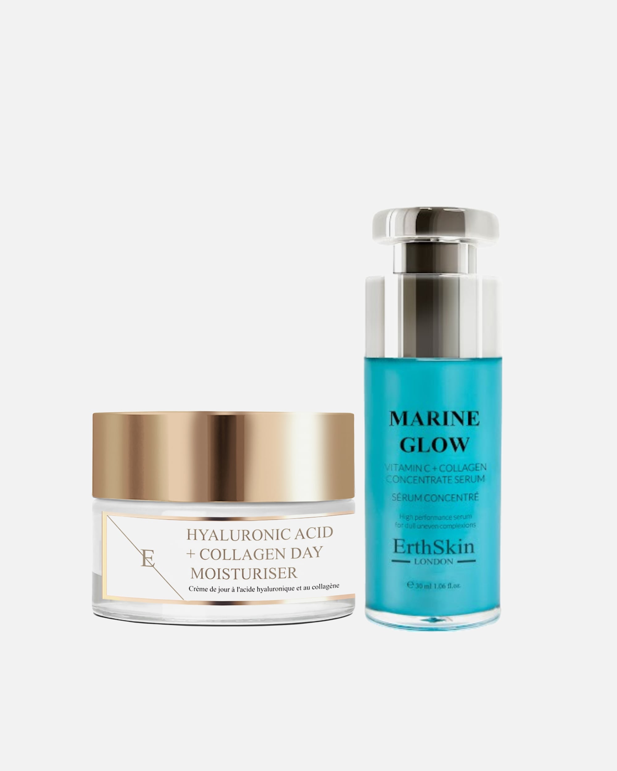 Gesichtspflegeset für Weiblich ErthSkin London Marine & Collagen Tagesduo 1 Stück