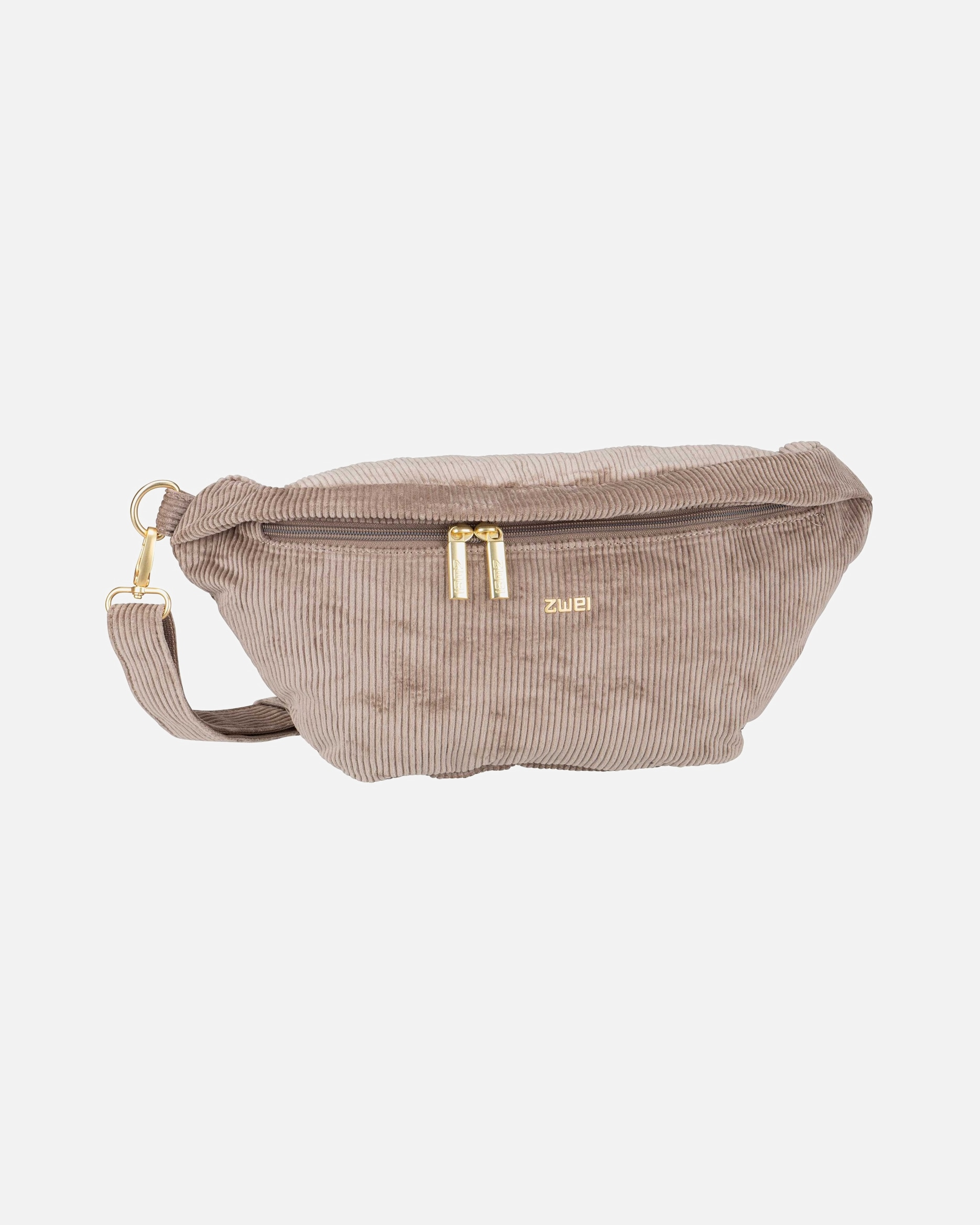 Bauchtasche für Weiblich ZWEI Gürteltasche Mademoiselle MH80 Cord/Mocca