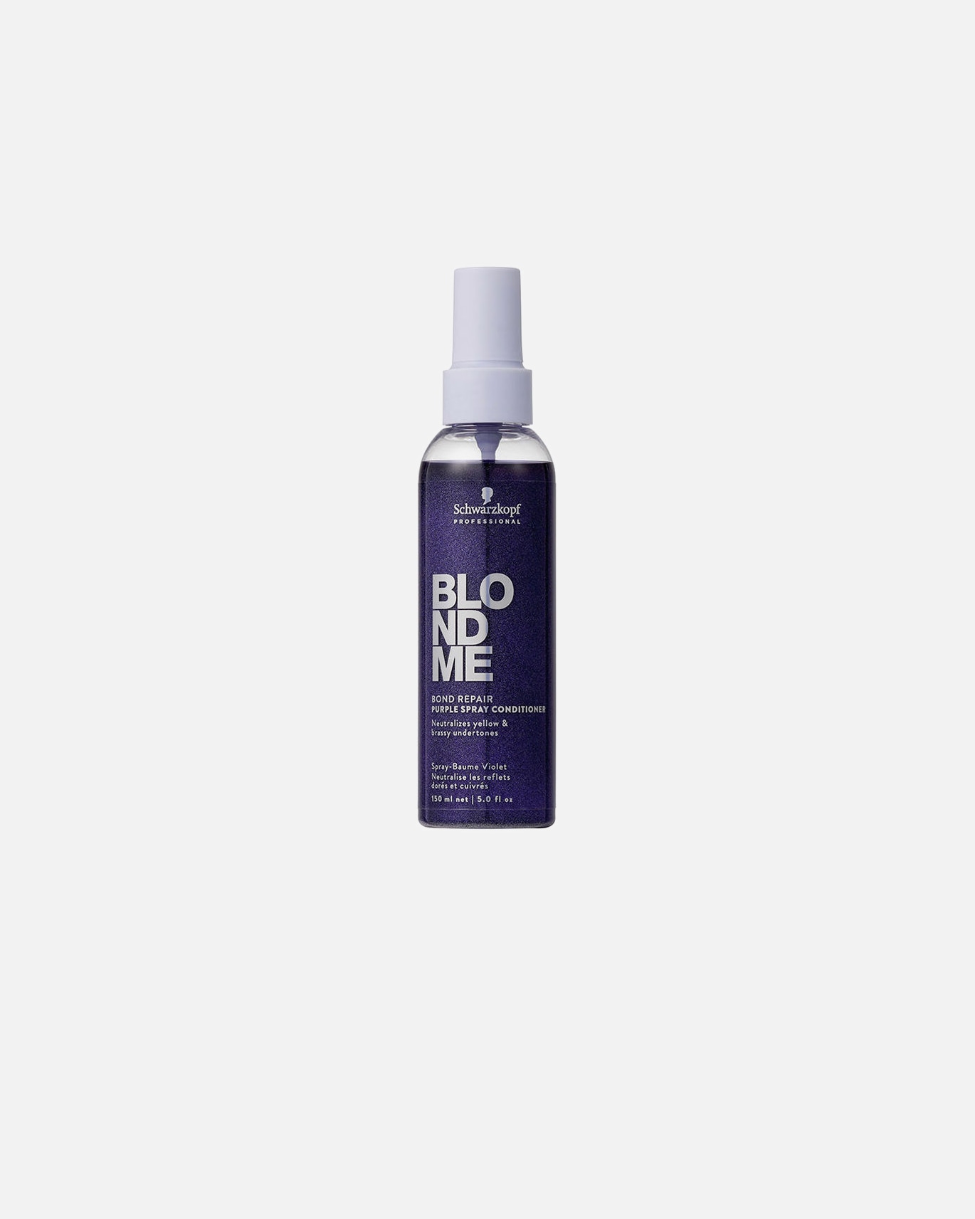 Conditioner für Unisex Schwarzkopf Professional BLONDME BOND REPAIR acondicionador morado spray 150 ml