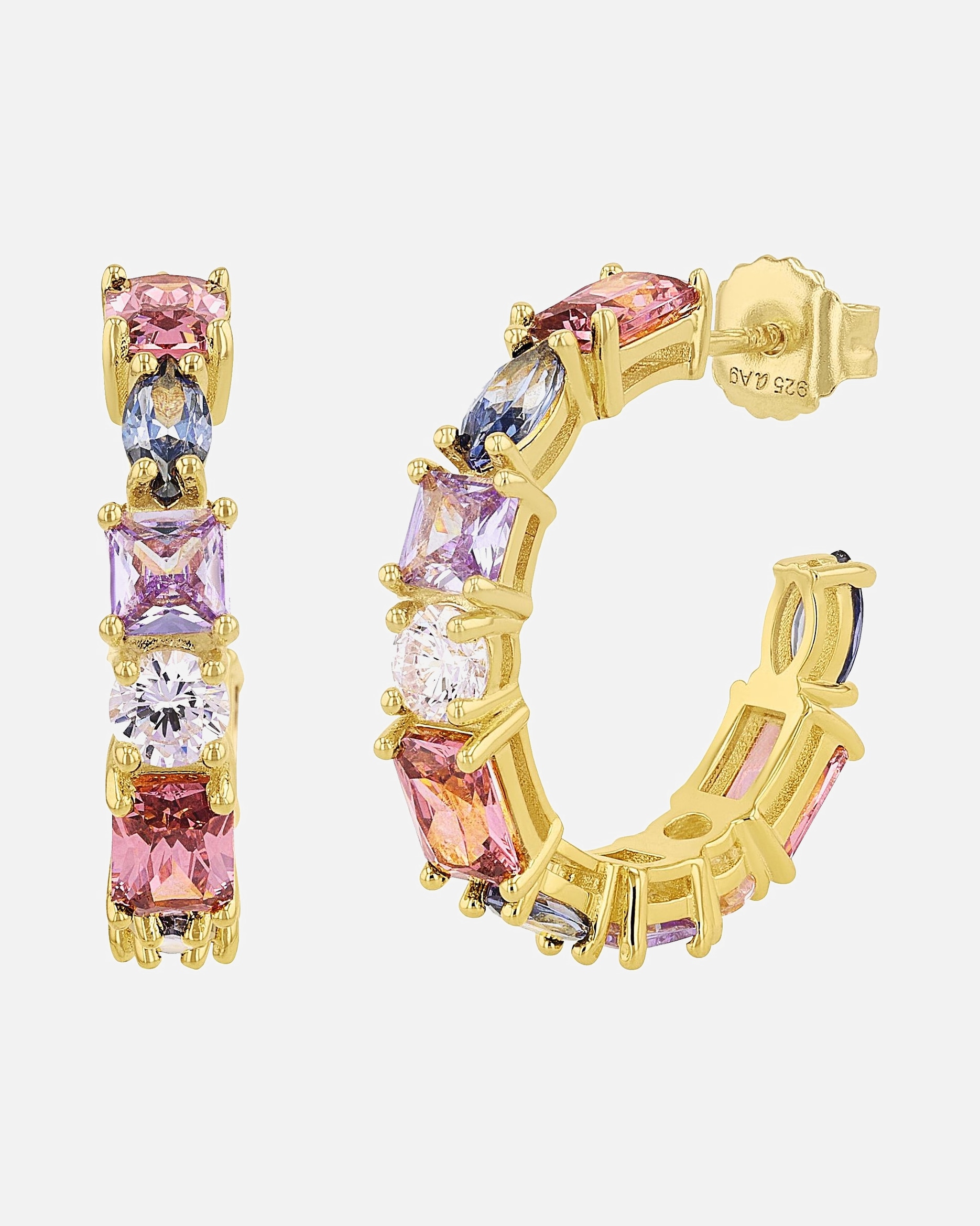 Ohrringe für Weiblich NOELANI Creolen 925er Silber 1 Stück