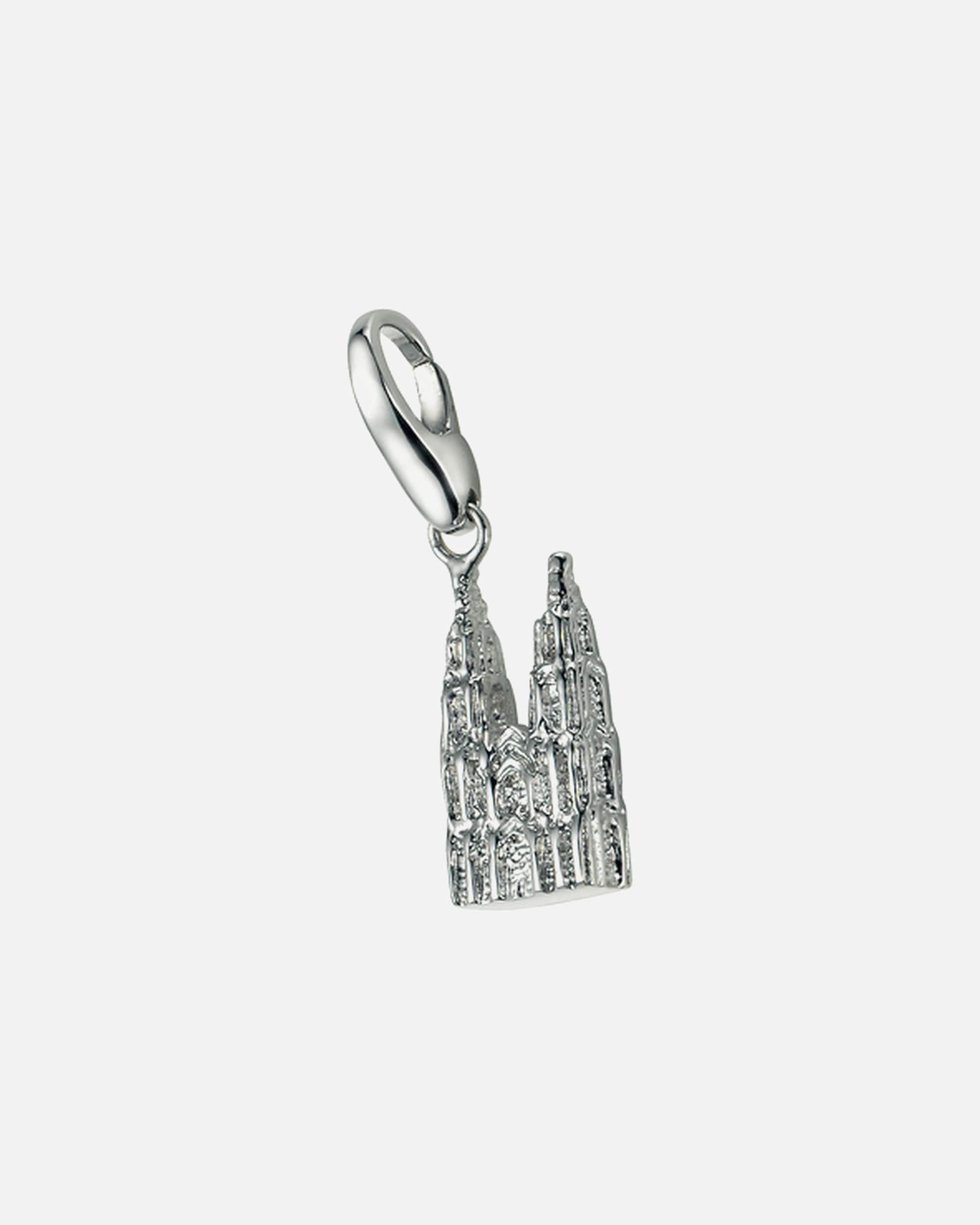 Schmuckanhänger für Weiblich Giorgio Martello Milano Charm Kölner Dom, Silber 925 Onesize