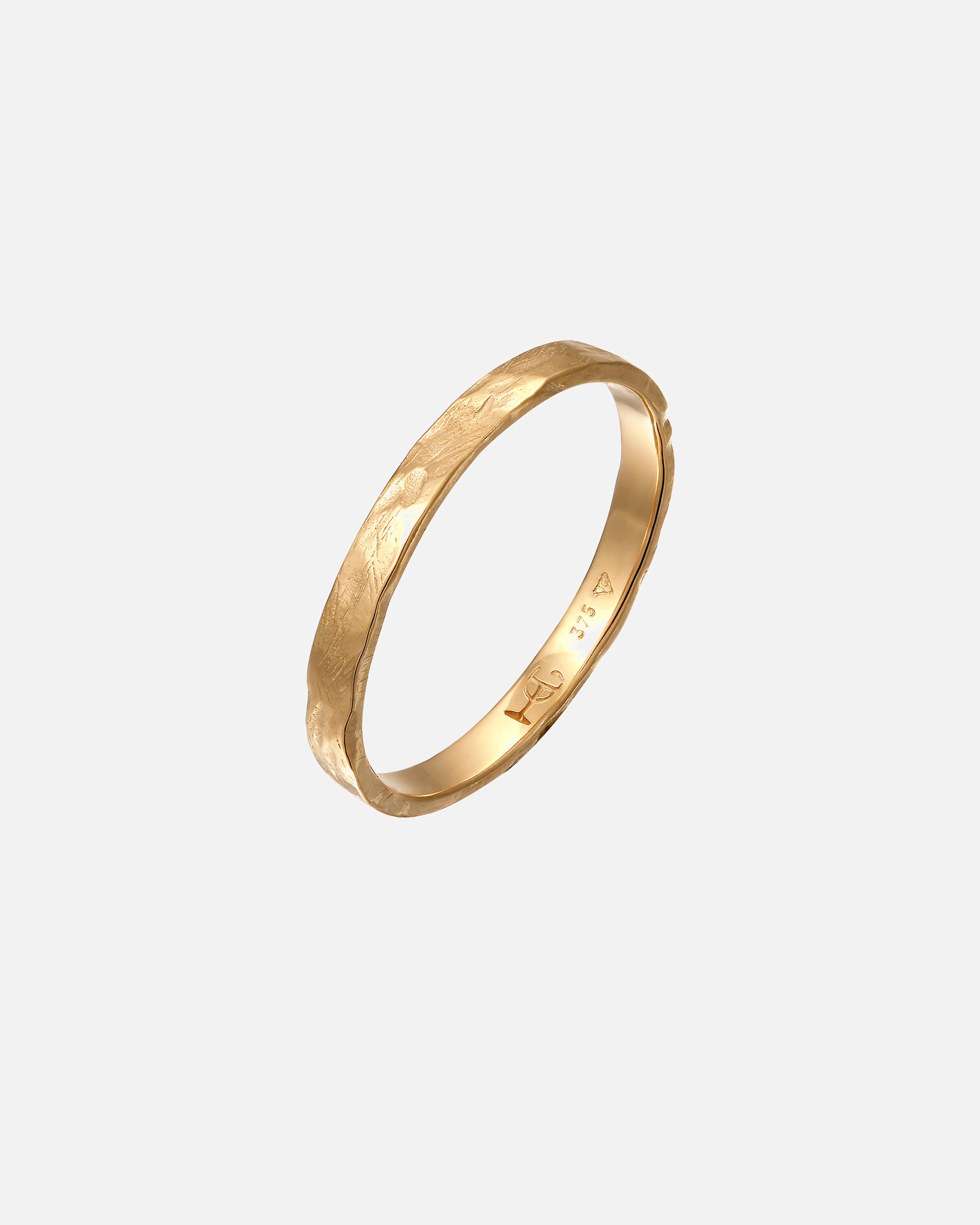 Ring für Männlich Haze & Glory Default Brand Line Bandring 375 Gelbgold - Say ‘yes’ 64