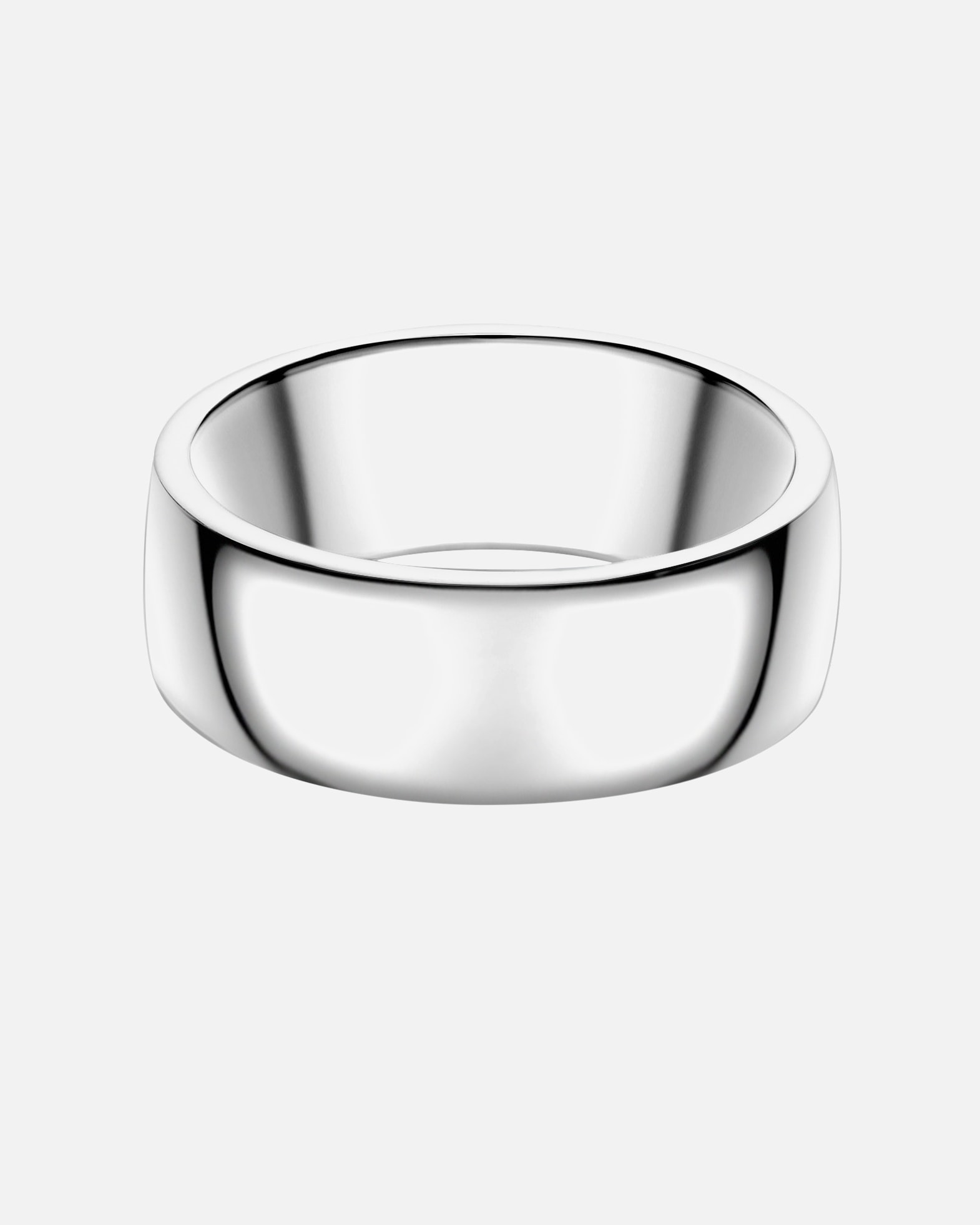 Ring für Männlich Männerglanz Ring aus Sterling Silber in Silber 1 Stück