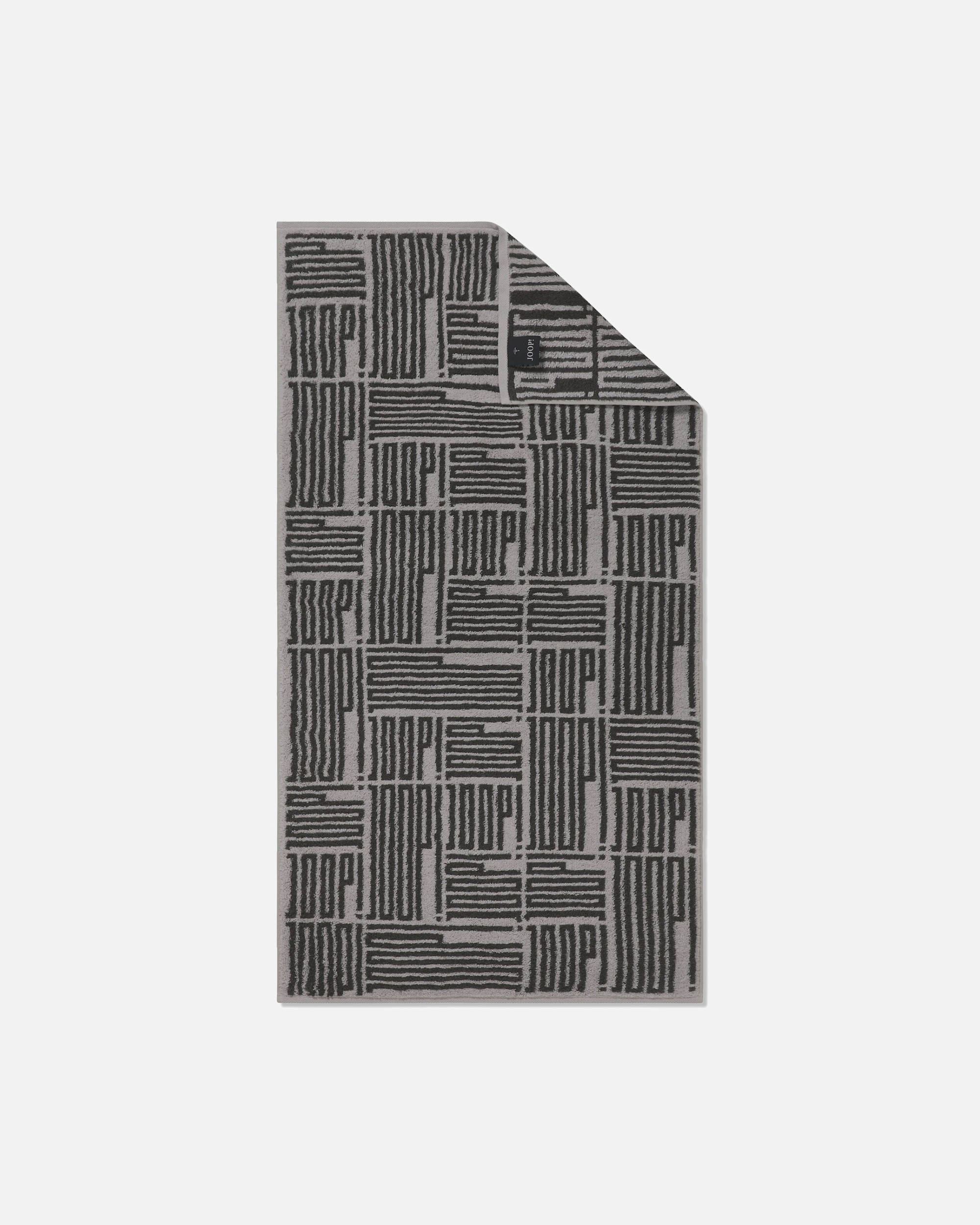 Handtuch für Unisex JOOP! JOOP! Handtücher Bars Allover 1723 Platin - 77 Duschtuch 80x150 cm