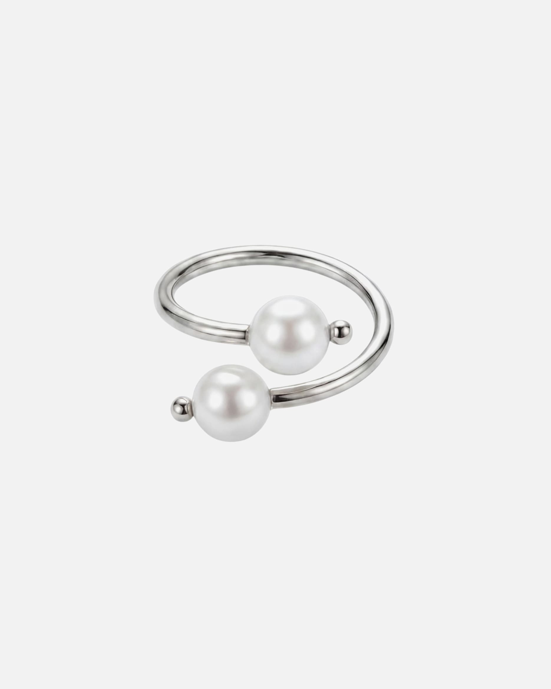 Ring für Unisex Purelei Pearl Muse Ring 100% Edelstahl M/L