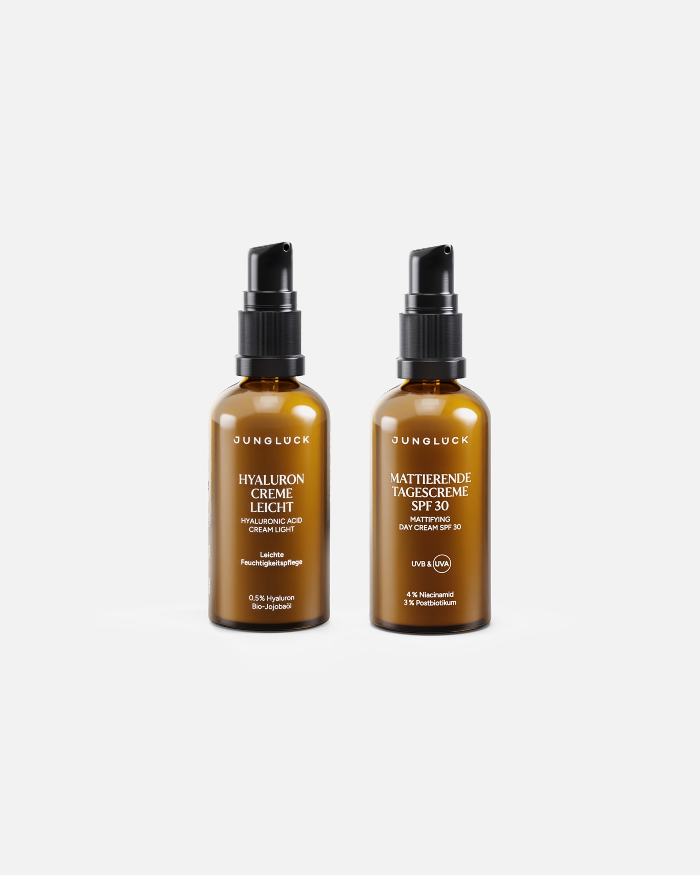 Gesichtspflegeset für Weiblich Junglück Light Day & Night Kombi mit SPF 30 1 Stück