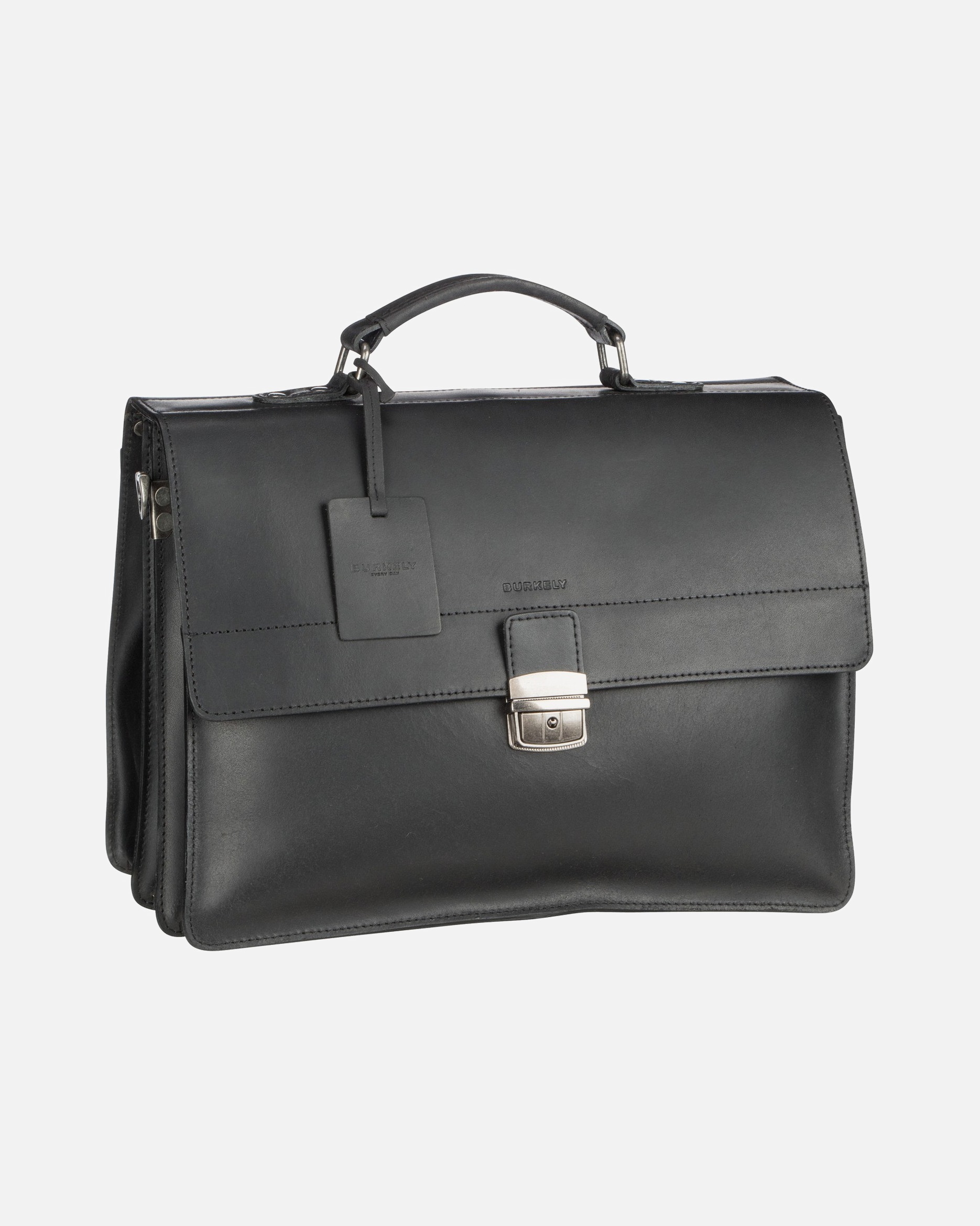 Laptoptasche für Männlich Burkely Aktentasche Vintage Dean Black