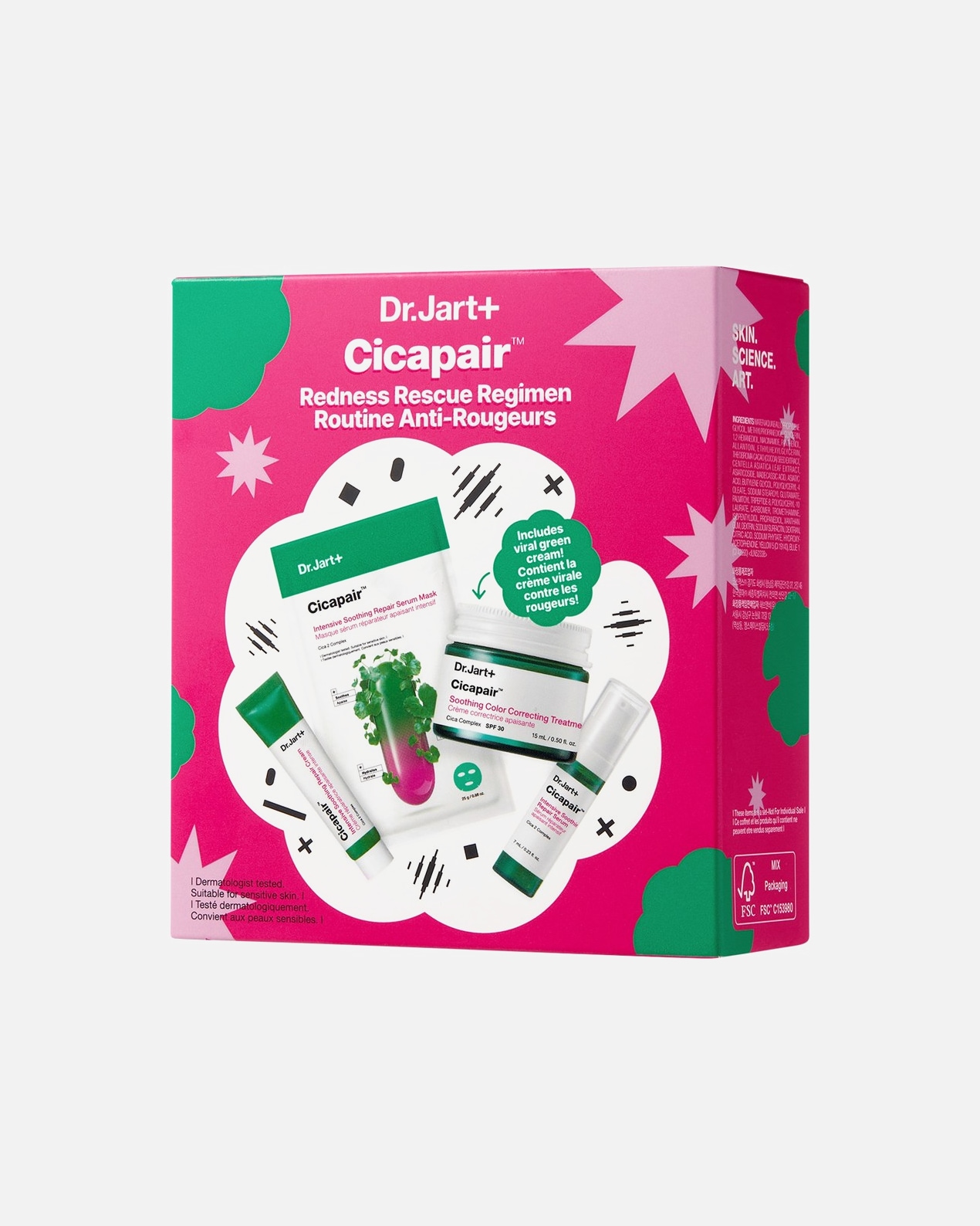 für Weiblich Dr. Jart+ Redness Rescue Regimen Set 1 Stück