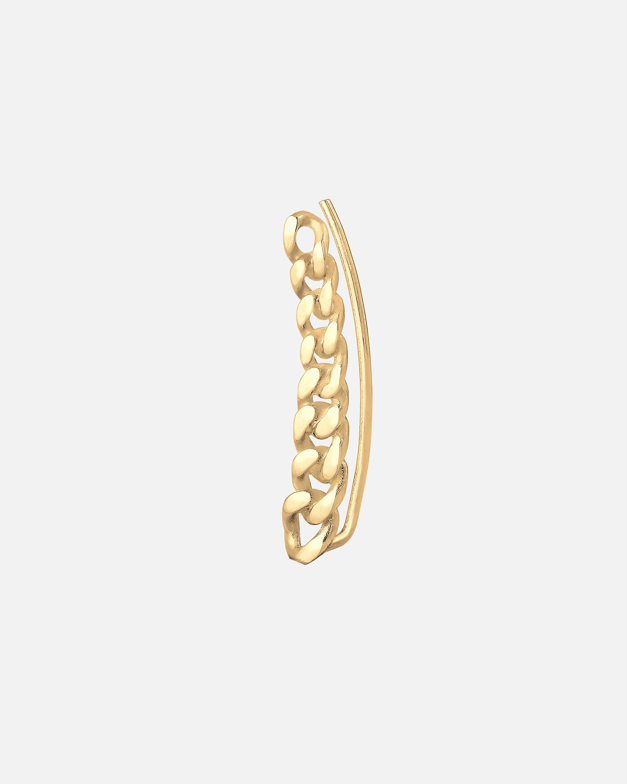 Ohrringe für Weiblich Elli Single Earclimber Basic Blogger Trend 925 Silber 1 Stück