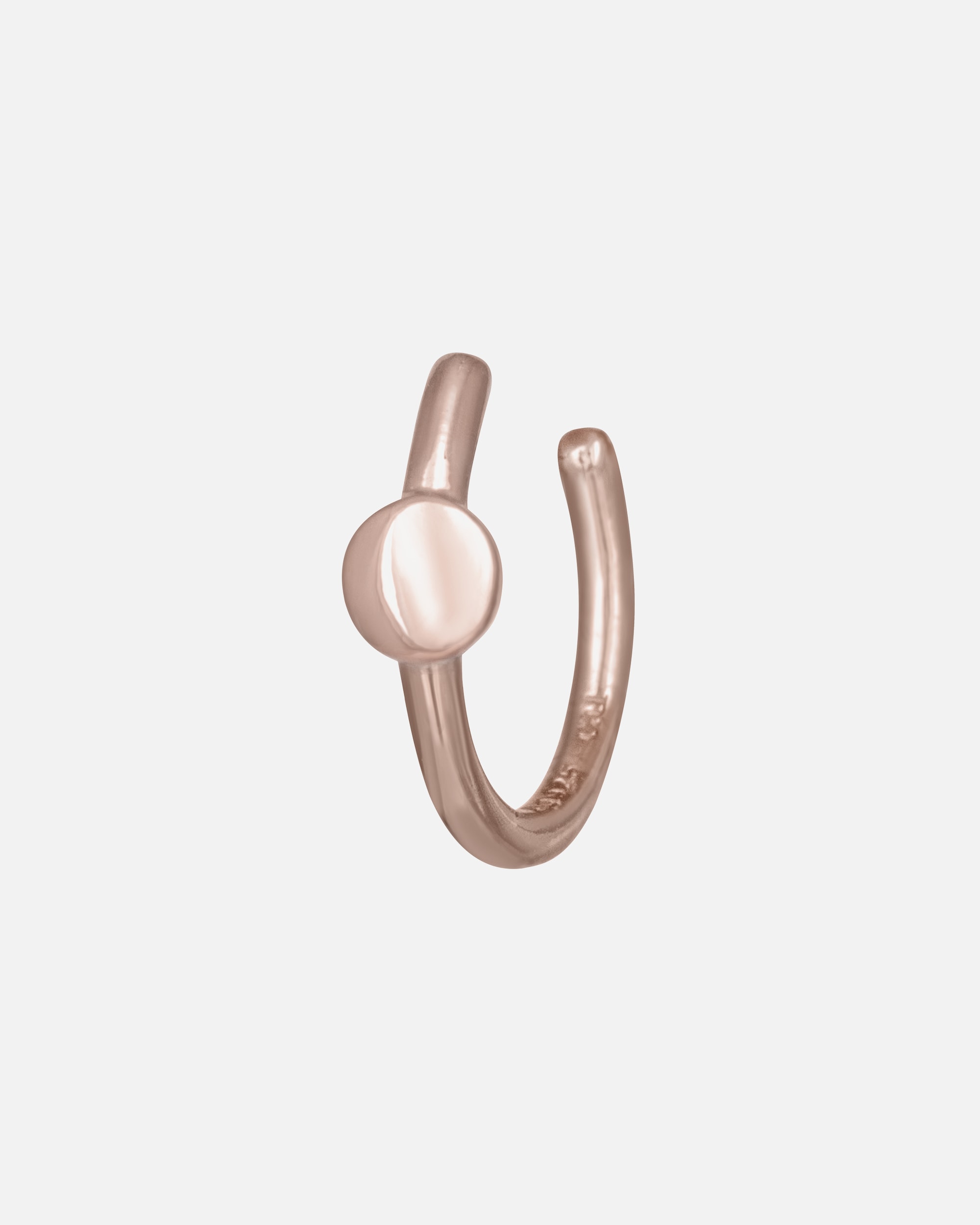 Ear Cuff für Weiblich caï Ear Cuff 925/- Sterling Silber ohne Stein rot