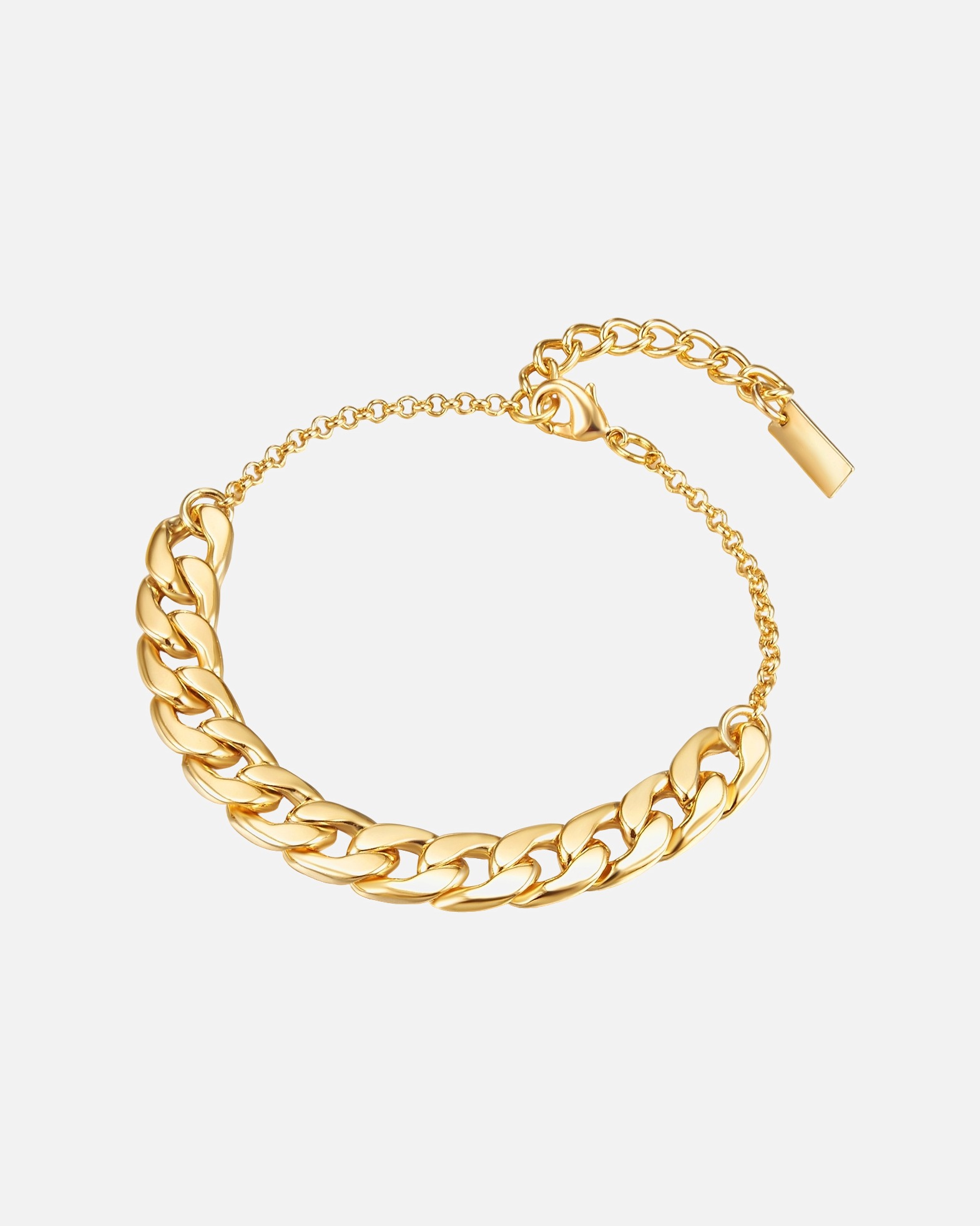Armband für Weiblich Lulu & Jane Armband aus Metall in Gelbgold 1 Stück