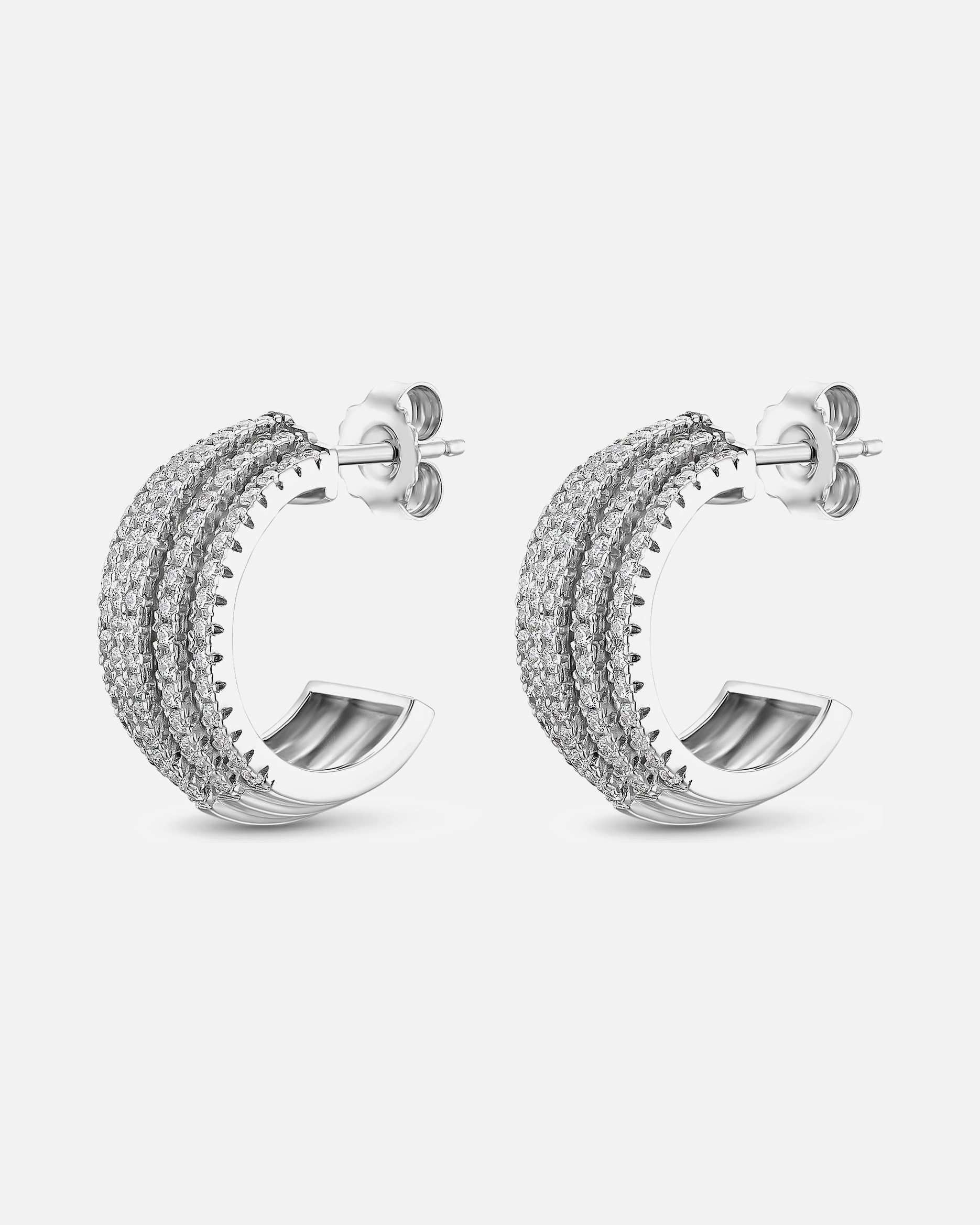 Creolen für Weiblich FAVS Creolen 925er Silber 1 Stück