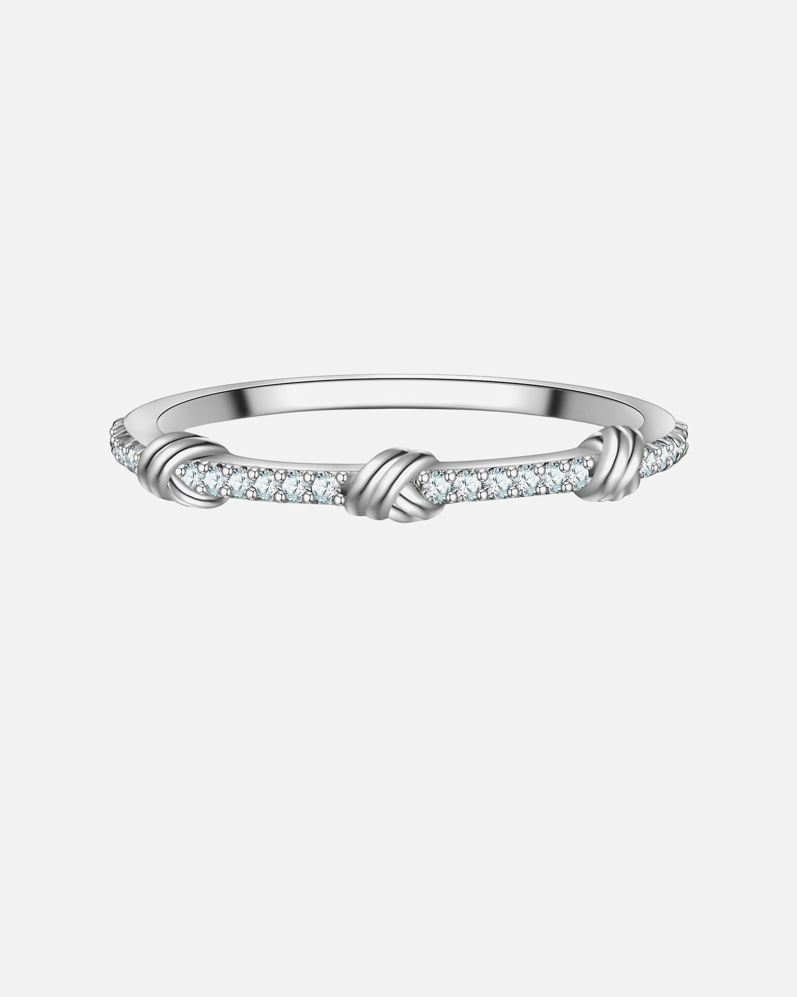 Ring für Weiblich Glanzstücke München Ring aus Sterling Silber in silber mit Zirkonia 48