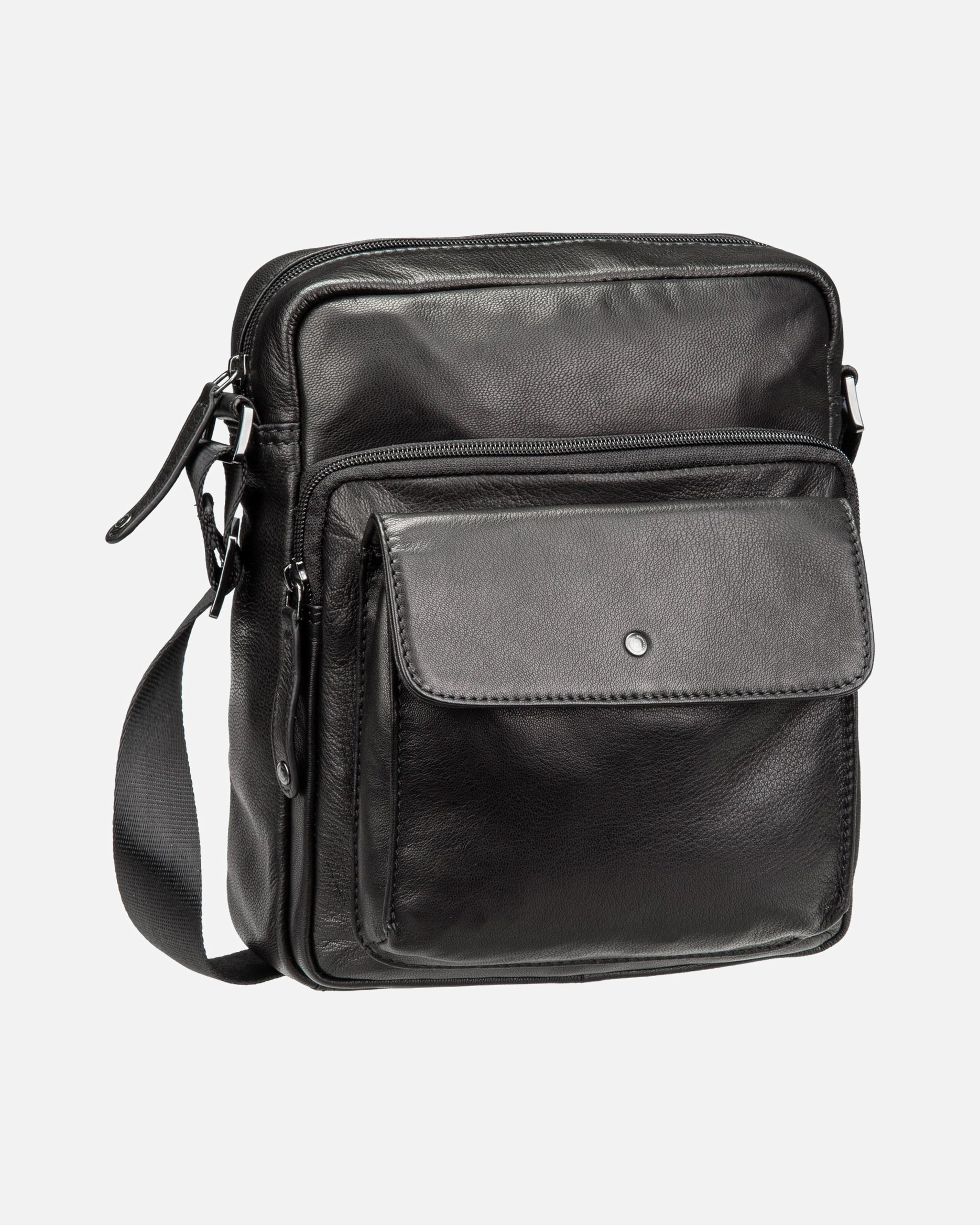 Rucksack für Männlich Bugatti Bodybag Black Magic Shoulder Bag Large Black - Crossbody Bag-Onesize schwarz