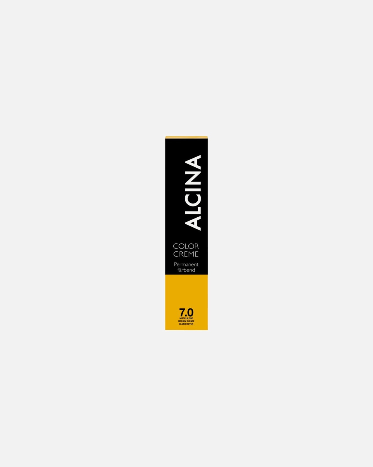 Haarfarbe für Weiblich Alcina Color Creme Permanent Färbend 7.54 Mittelblond Rot Kupfer