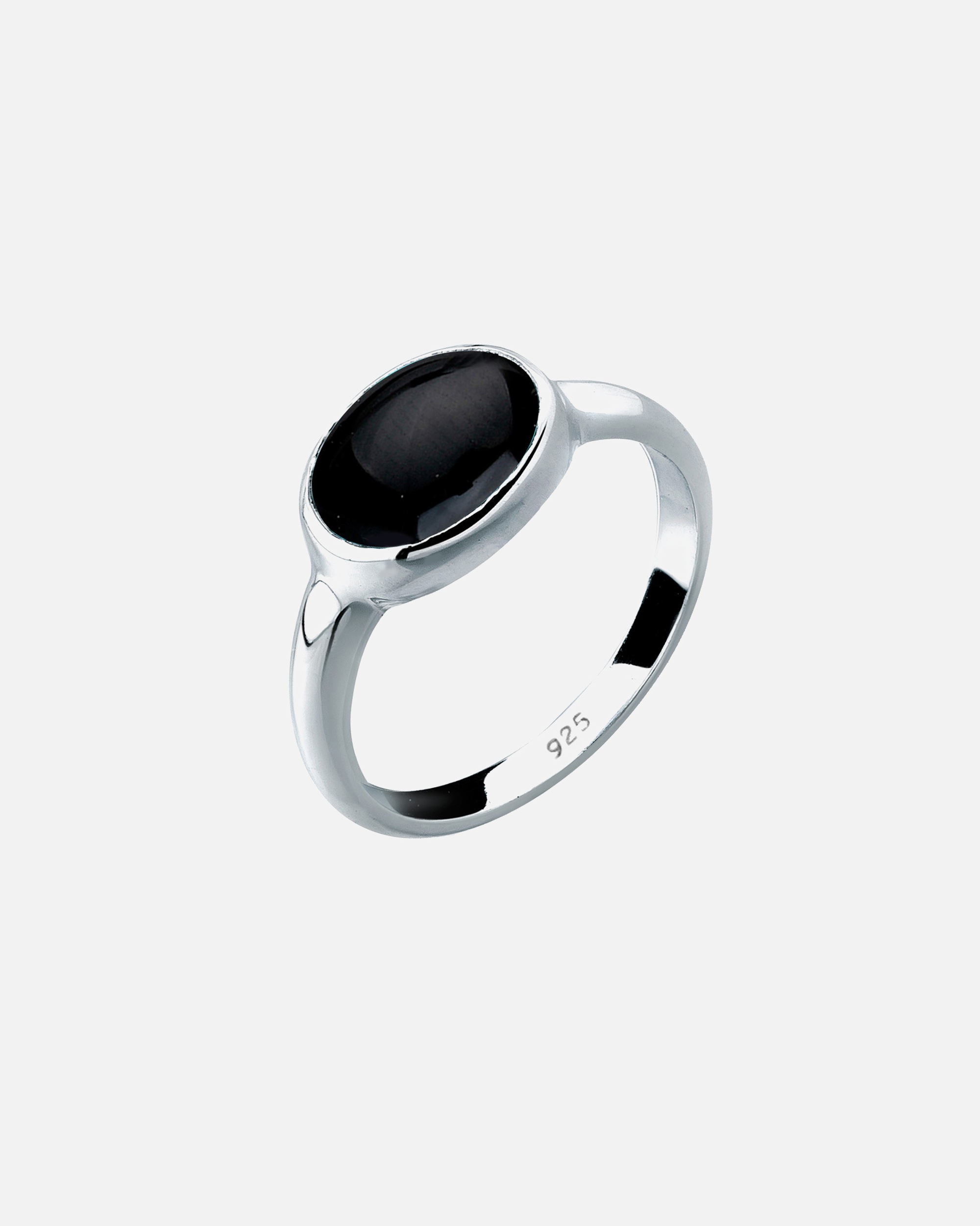 Ring für Weiblich Elli Onyx 925 Sterling Silber 54