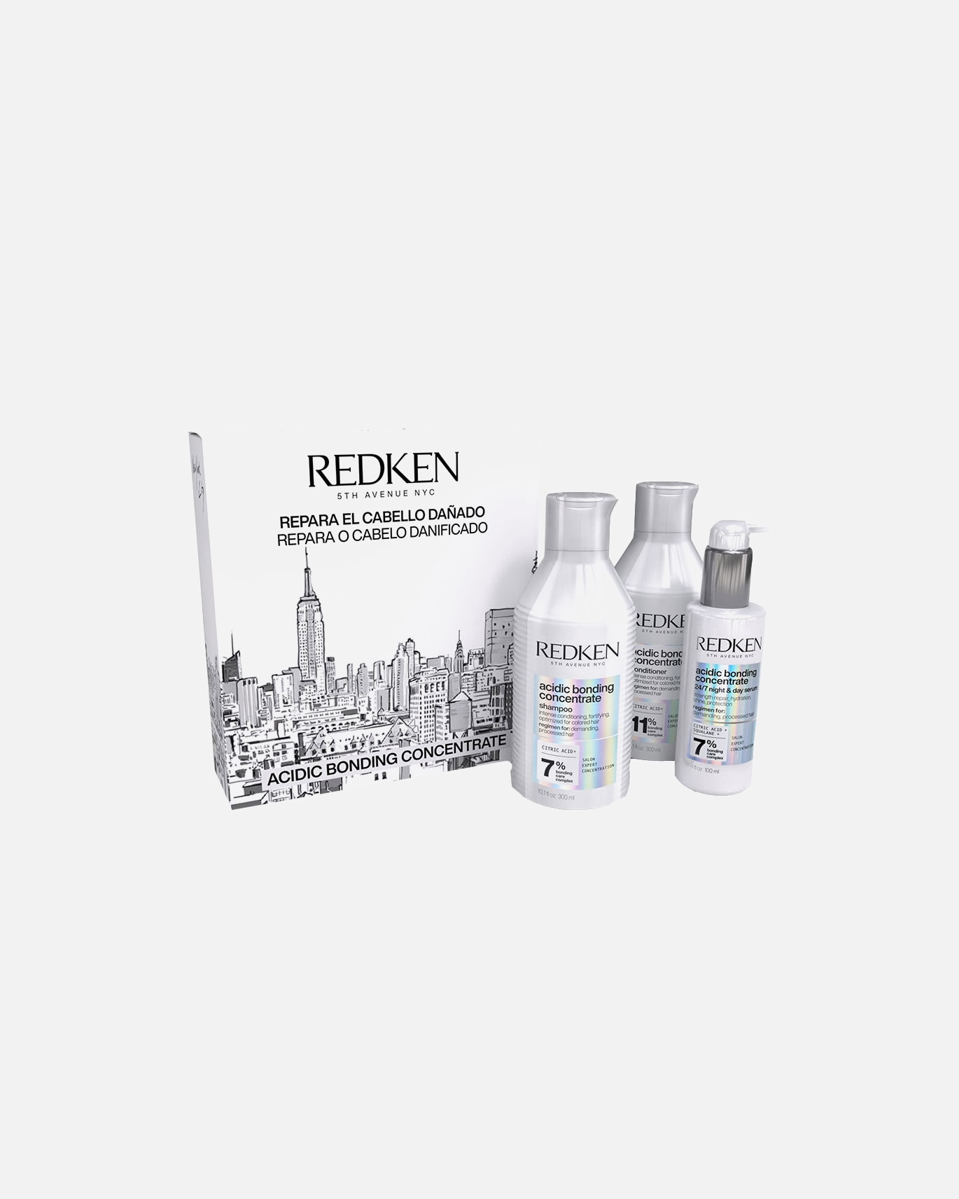 Haarpflegeset für Unisex Redken SAURES BINDEKONZENTRAT IM KOFFER 1 Stück