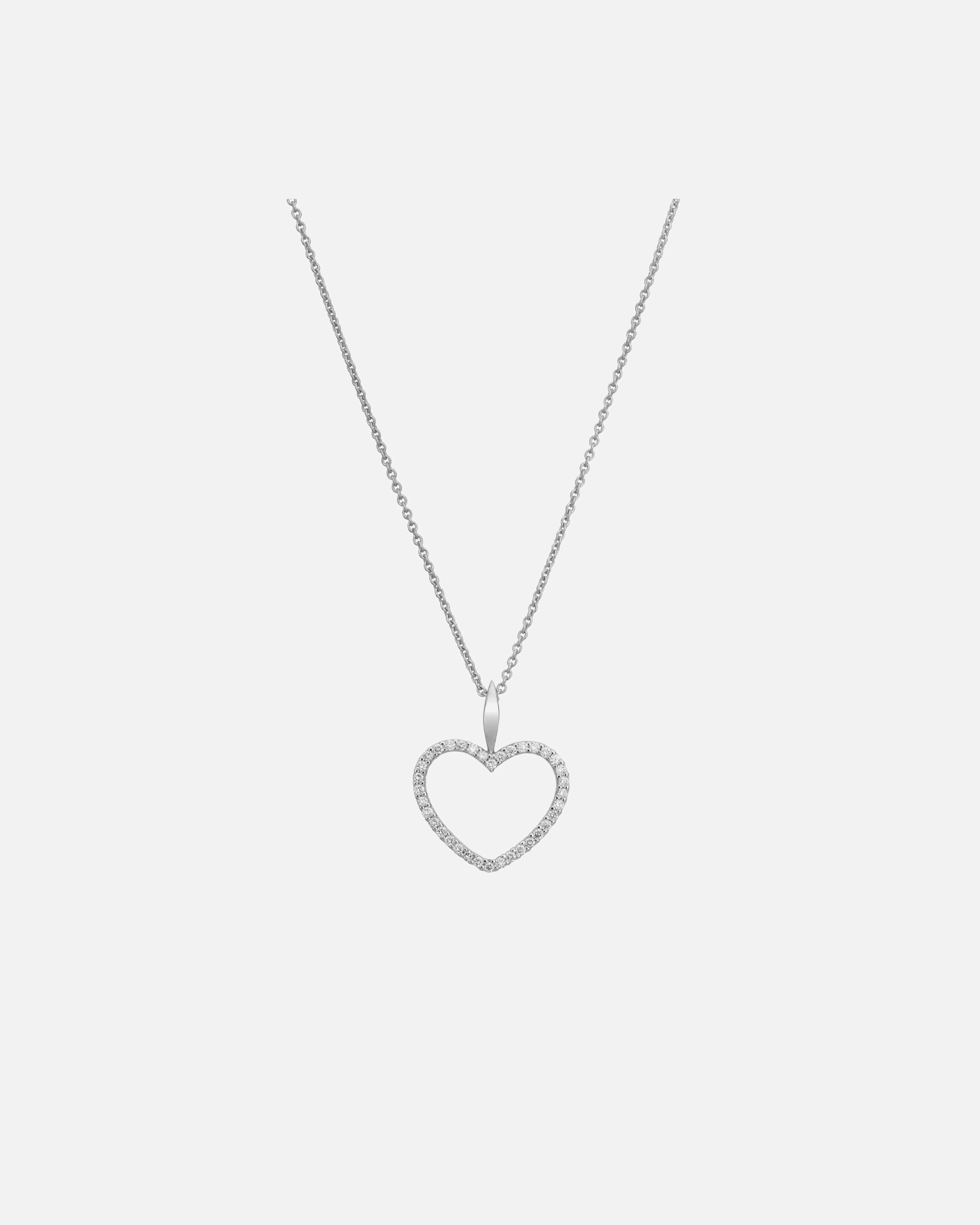 Halskette für Weiblich Lyomi Default Brand Line Anhänger mit Kette 585/- Gold Diamant Lab Grown weiß 0,24ct. weiß