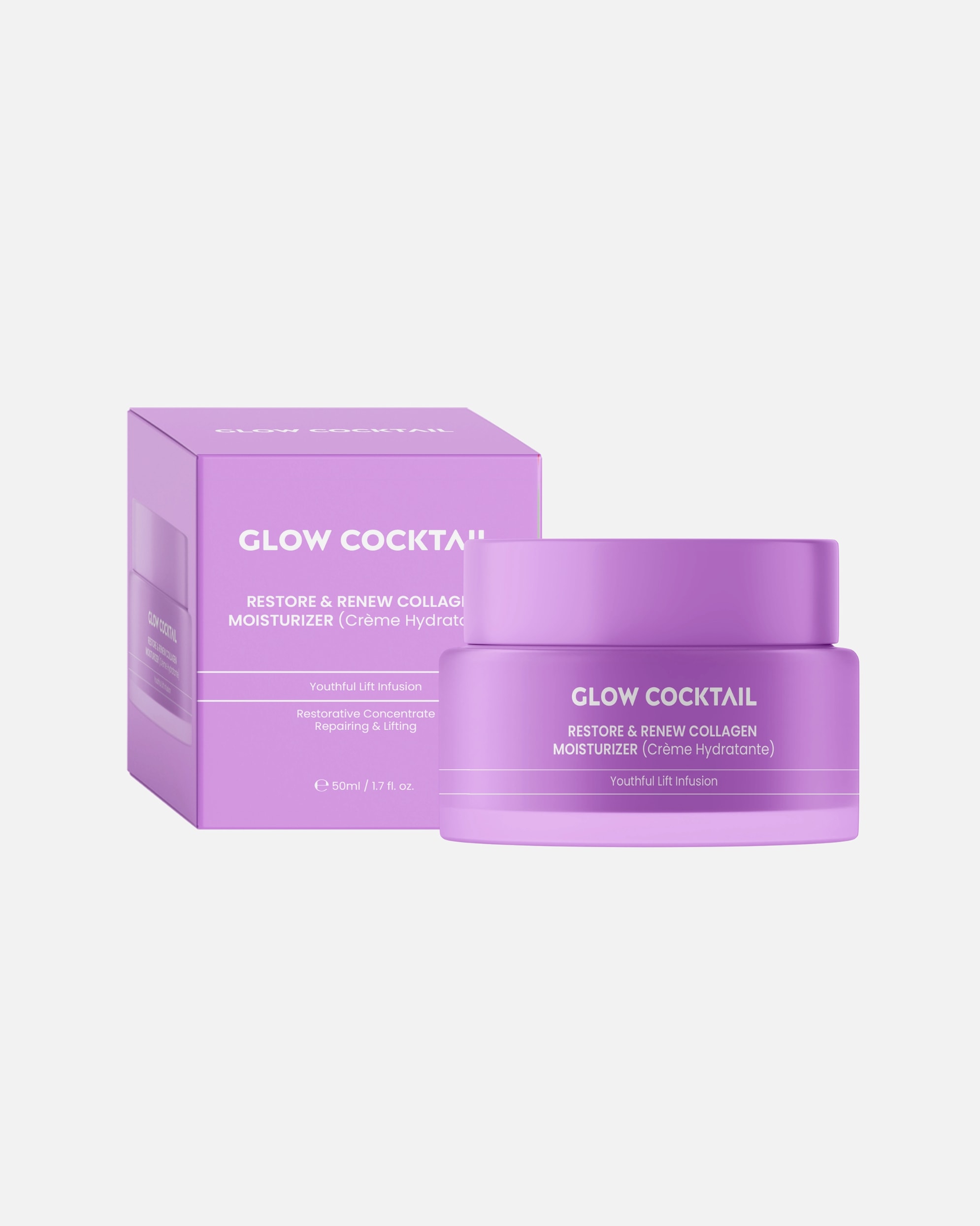 Gesichtscreme für Weiblich Glow Cocktail Collagen Renew Creme 1 Stück