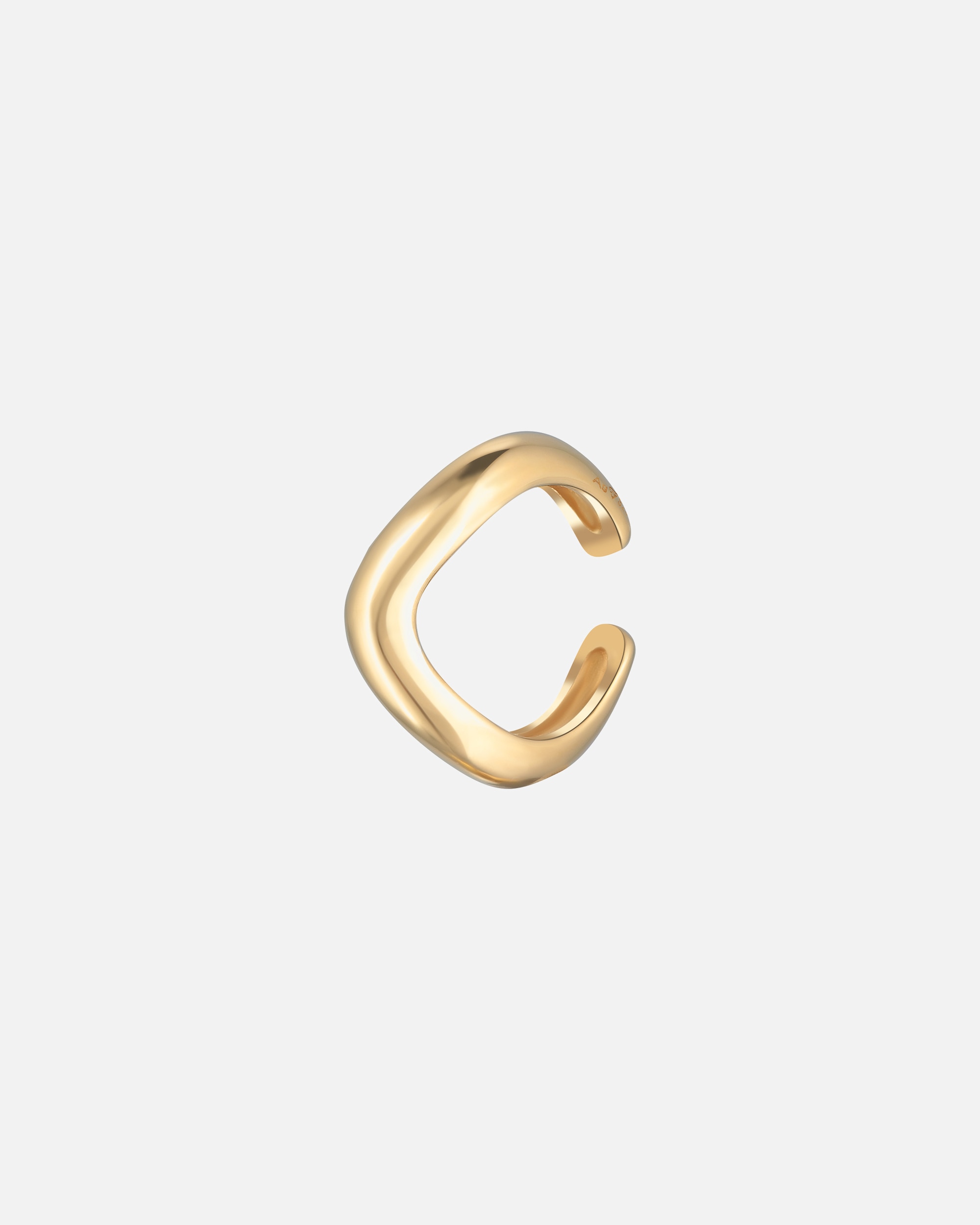 Ohrringe für Weiblich Elli Earcuff Single Ohrklemme Wellen Design 925 Silber 1 Stück