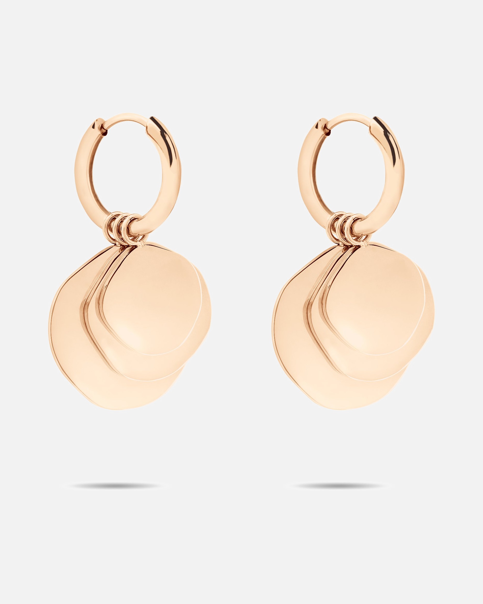 Ohrringe für Weiblich Liebeskind Creolen Edelstahl roségold