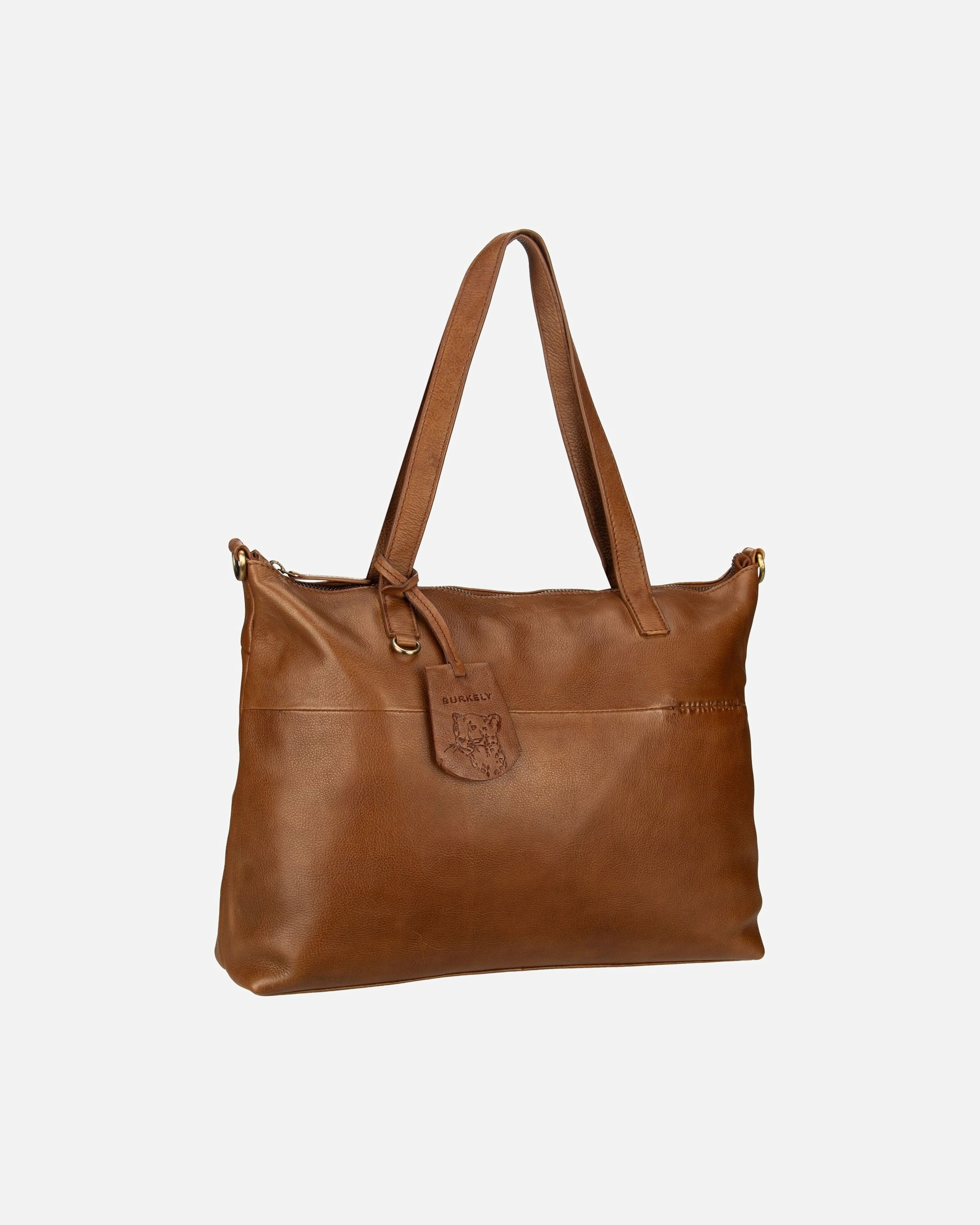 Shopper für Weiblich Burkely Shopper Natural Norah Coco Cognac