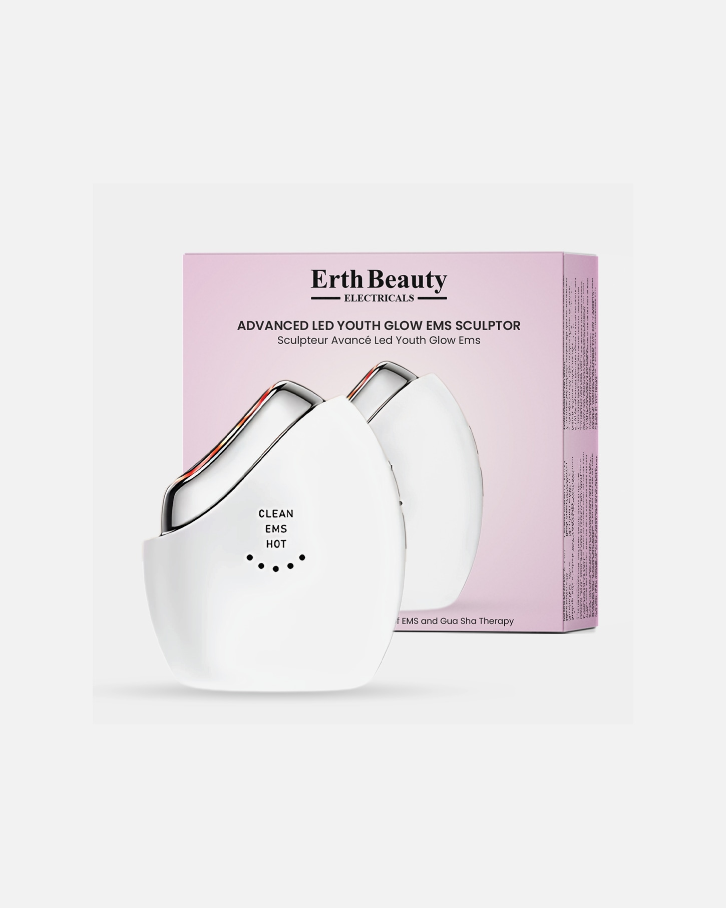 Elektrisches Gesichtsmassagegerät für Weiblich Fortgeschrittener LED Youth Glow EMS Sculptor 1 Stück