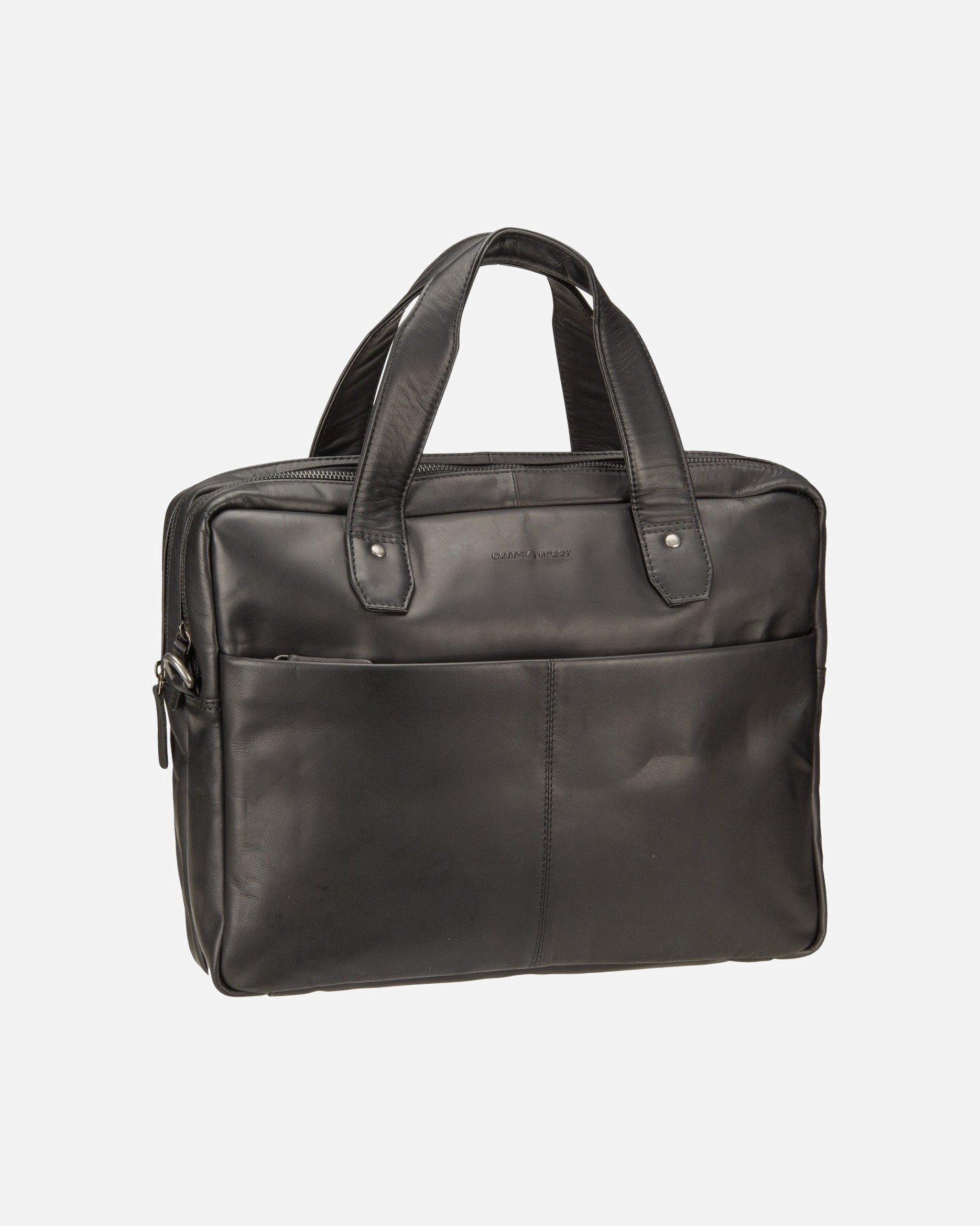 Laptoptasche für Männlich Greenburry Aktentasche Fiorentina Business Mappe black