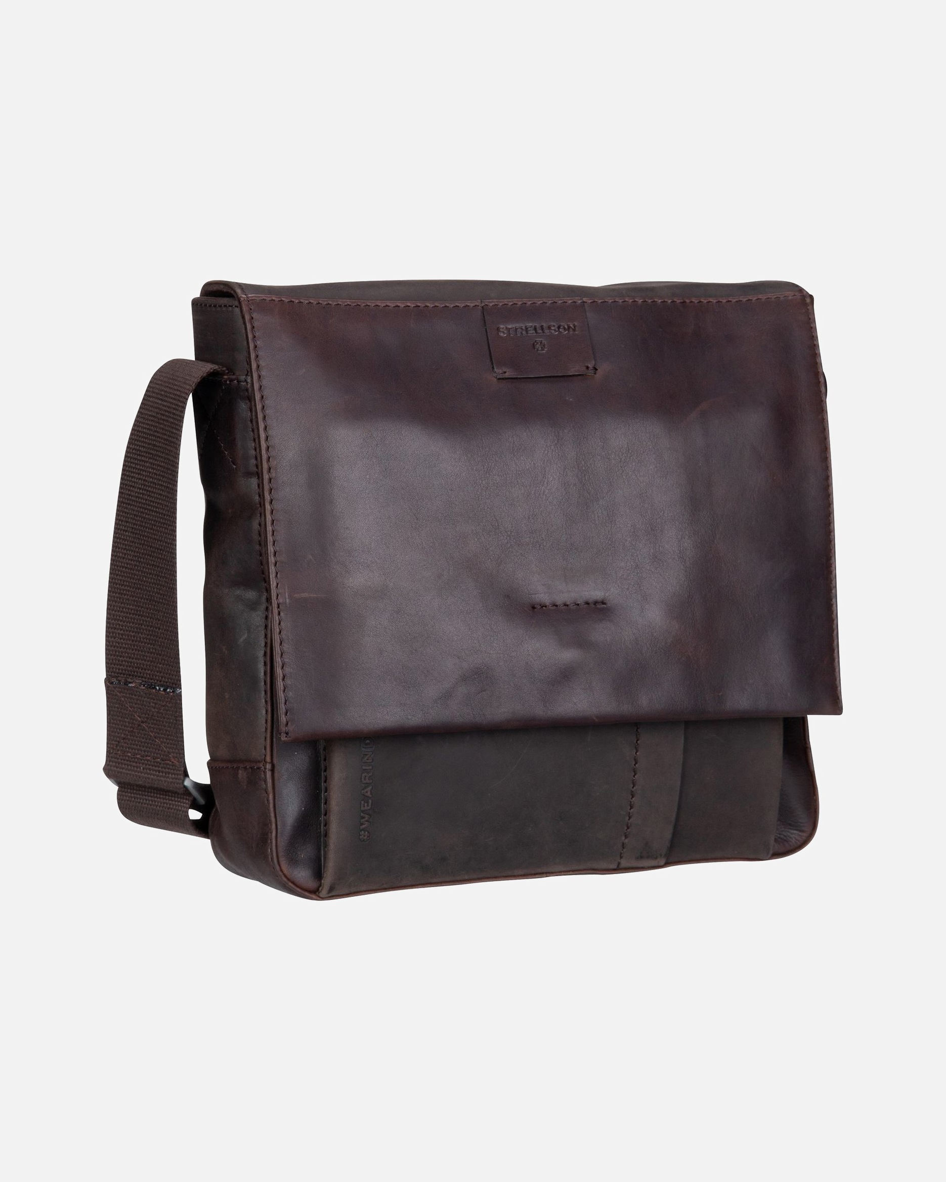 Rucksack für Männlich Strellson Bodybag Brick Lane Jeremy SVF Dark Brown