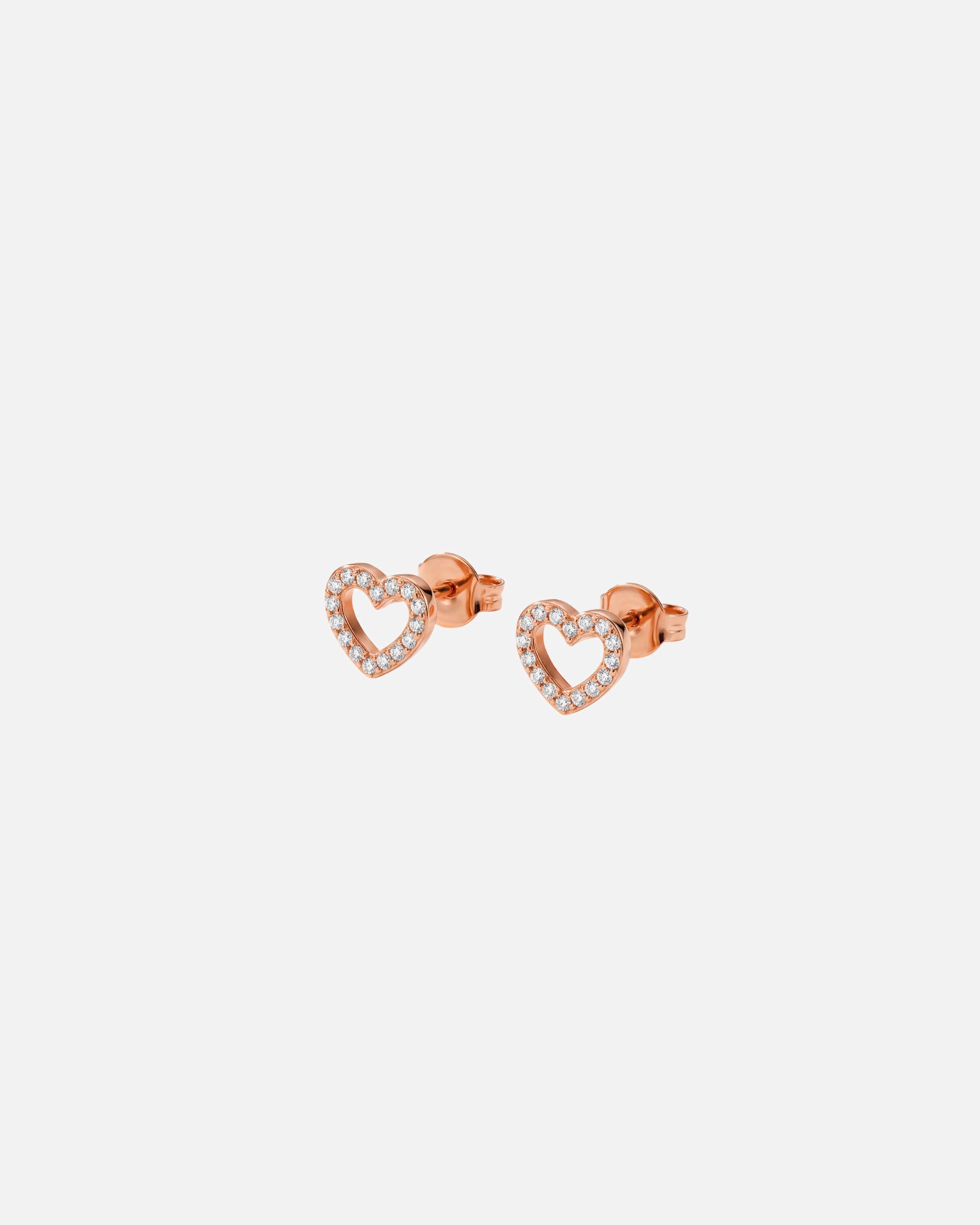 Ohrringe für Unisex Purelei Hearts Of Love Ohrringe 100% Edelstahl Rosegold