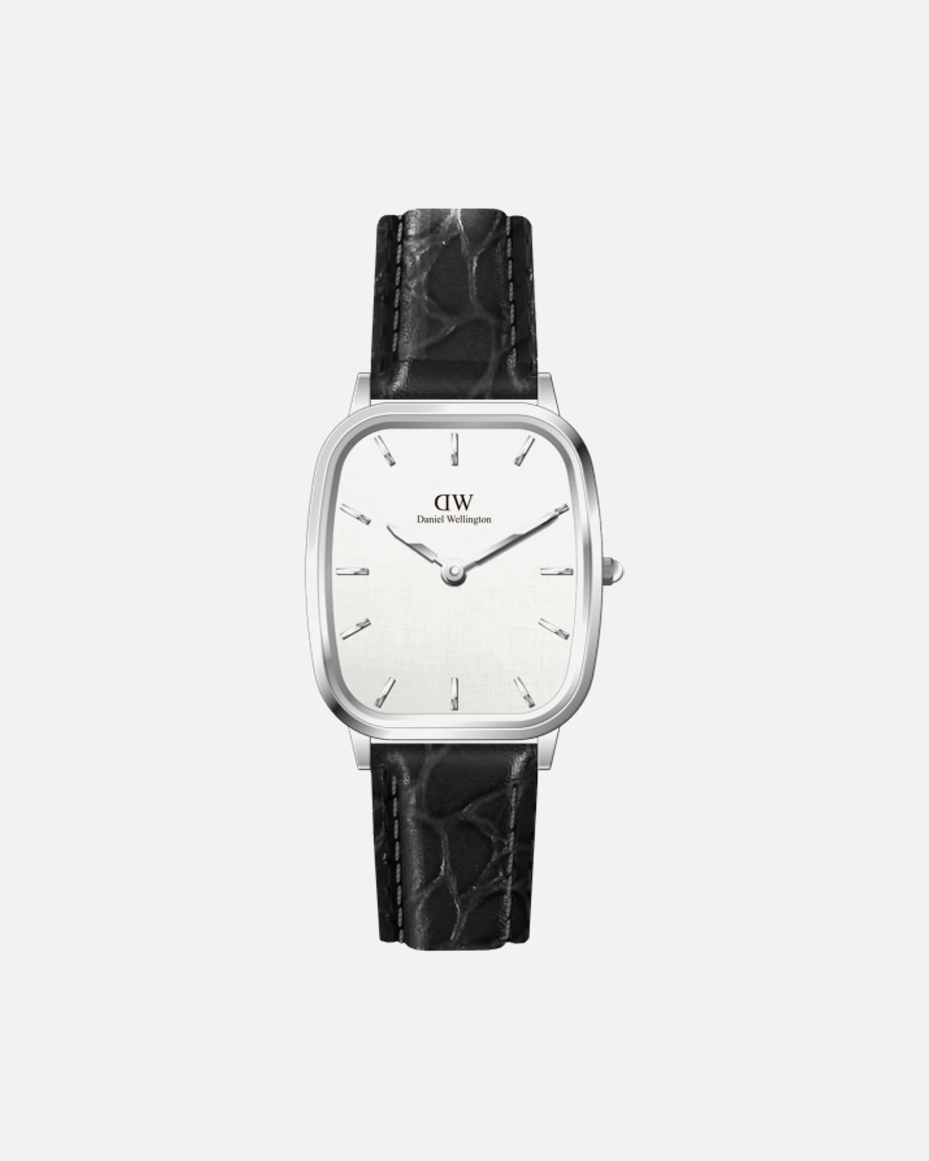 Uhr für Männlich Daniel Wellington Herrenuhr Edelstahl schwarz
