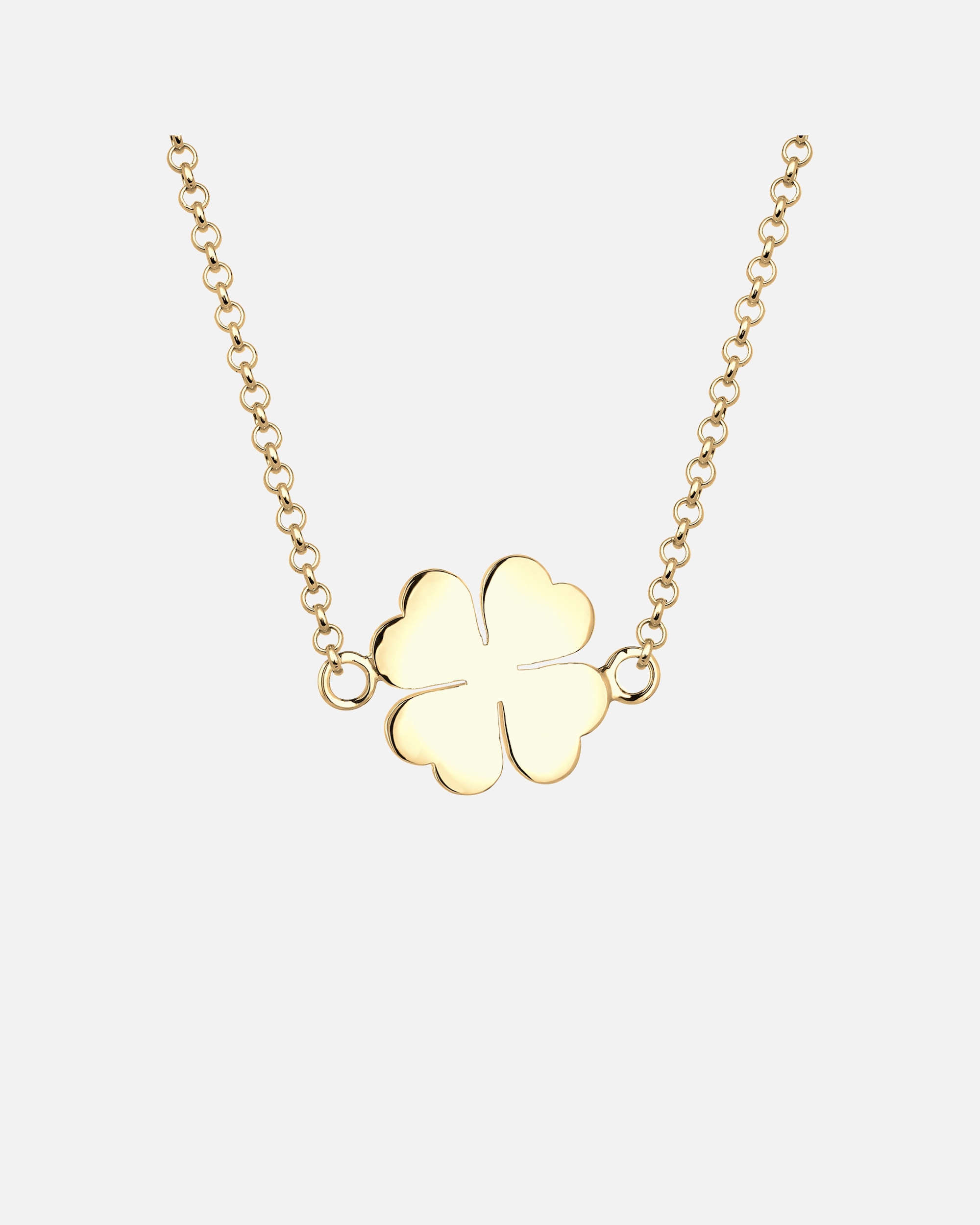 Halskette für Weiblich Elli Kleeblatt Glücksbringer Talisman 925 Silber 1 Stück