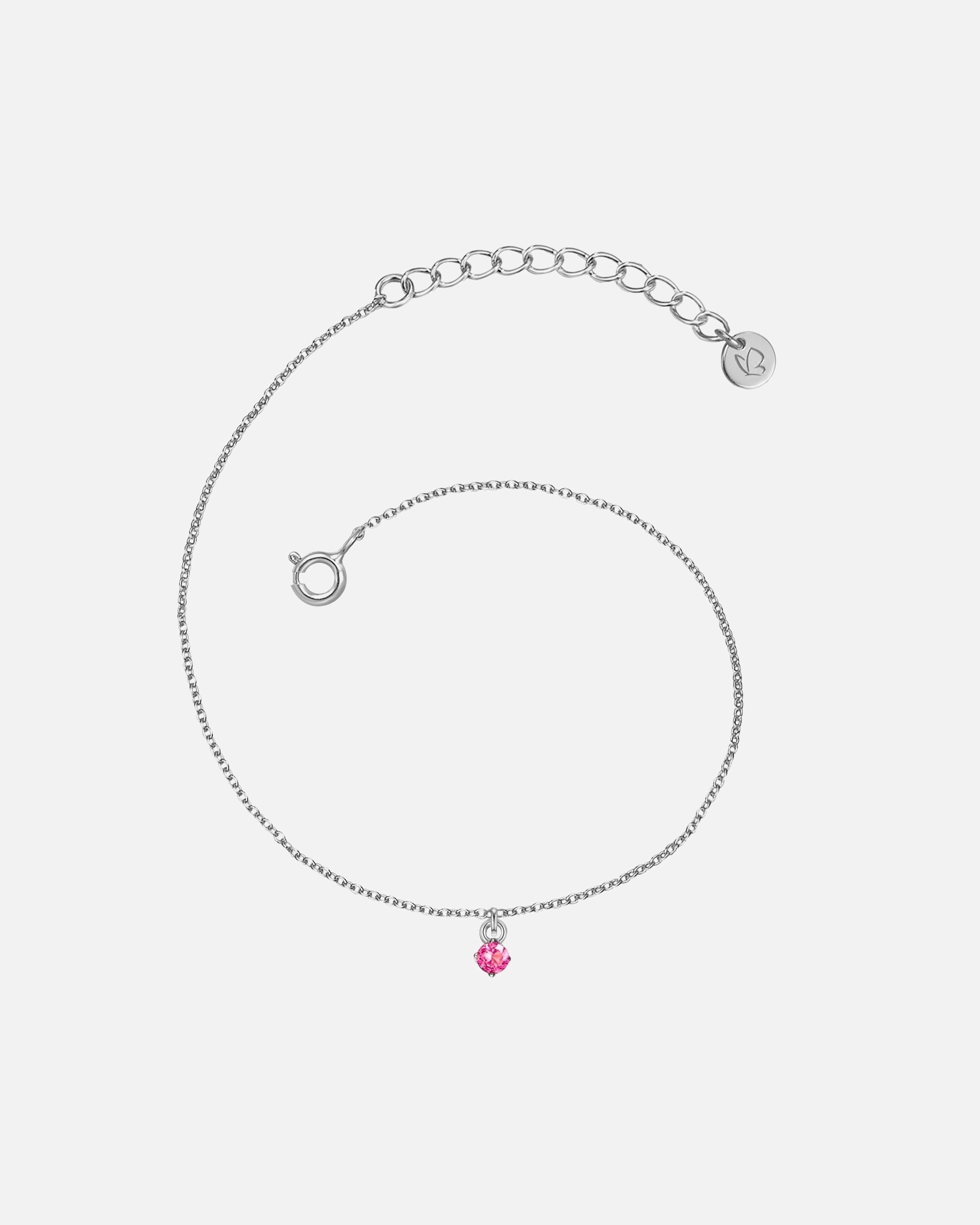 Armband für Weiblich Glanzstücke München Armband Sterling Silber Turmalin in Roségold 1 Stück