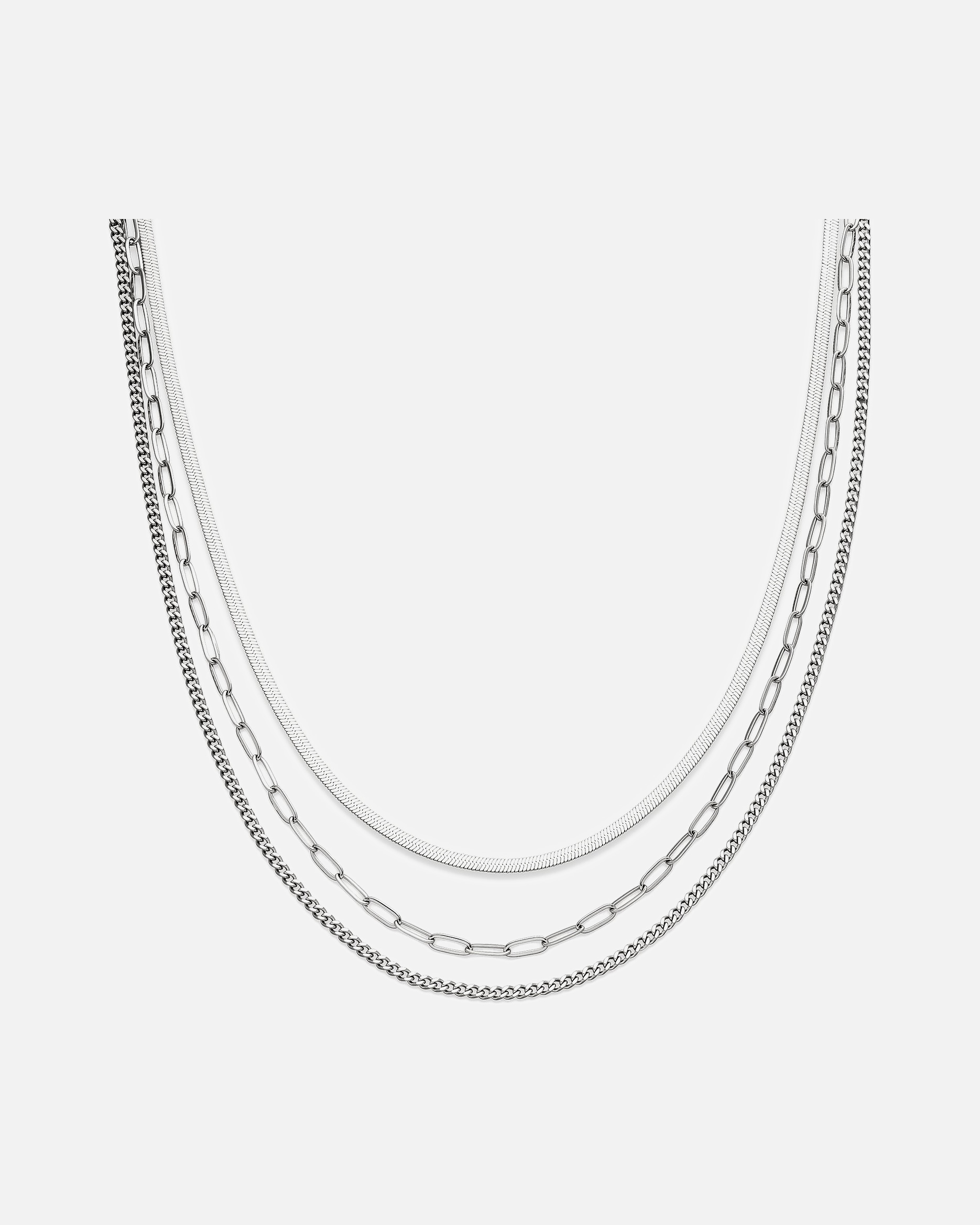 Kette für Weiblich s.Oliver Kette Edelstahl silber