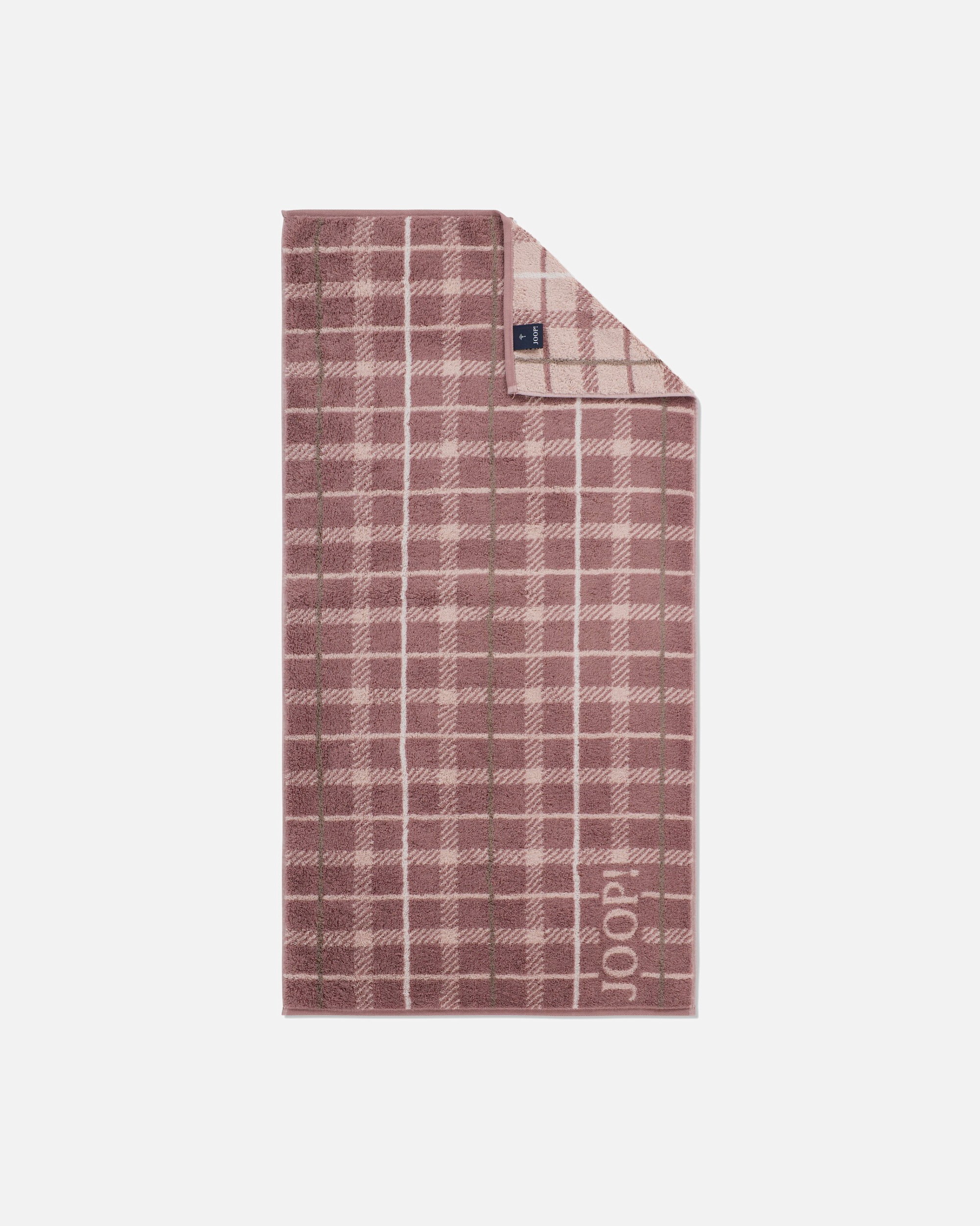 Handtuch für Unisex JOOP! JOOP! Handtücher Contour Checked 1715 Mauve - 23 Duschtuch 80x150 cm