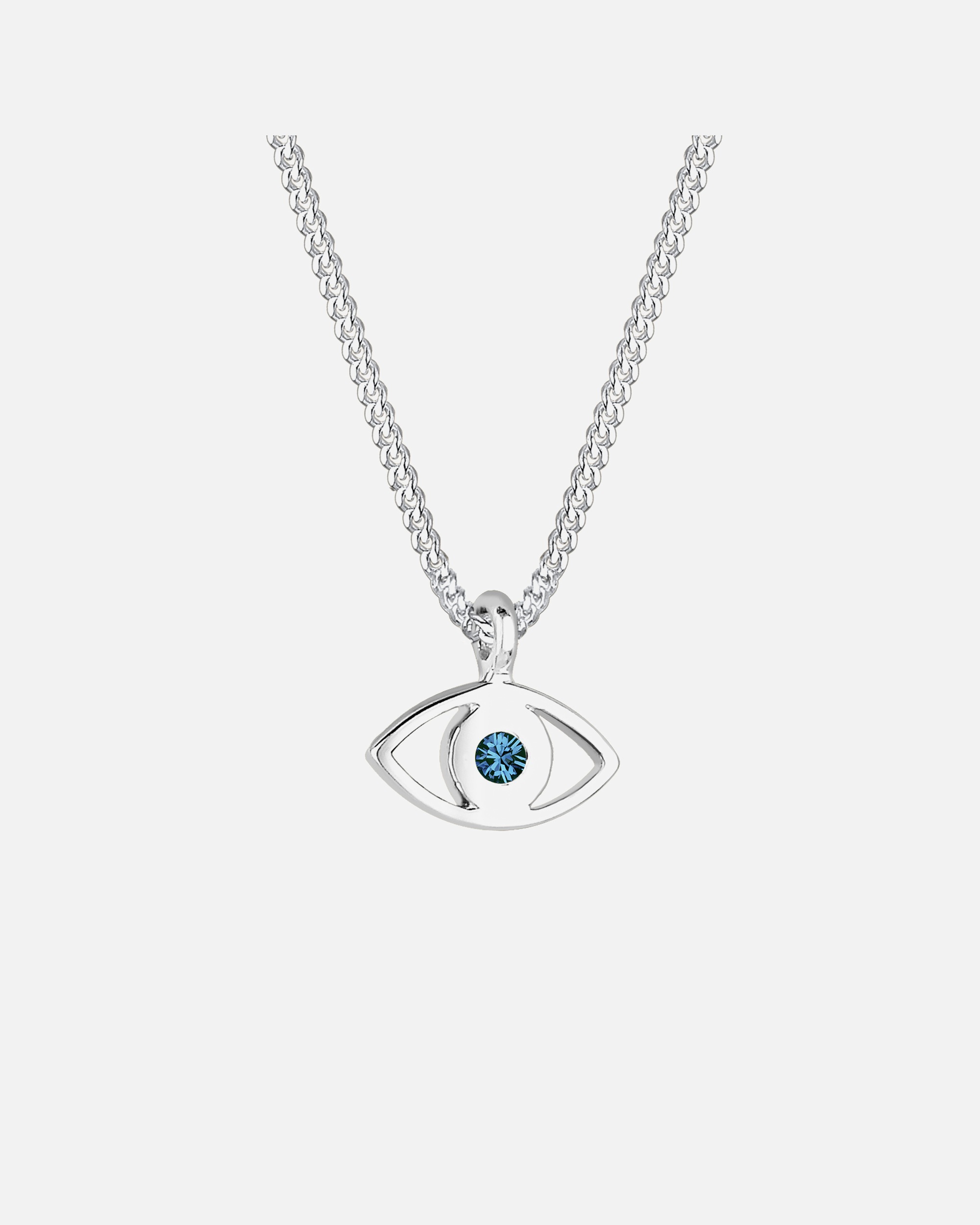Halskette für Weiblich Elli Evil Eye Kristalle 925 Sterling Silber 1 Stück