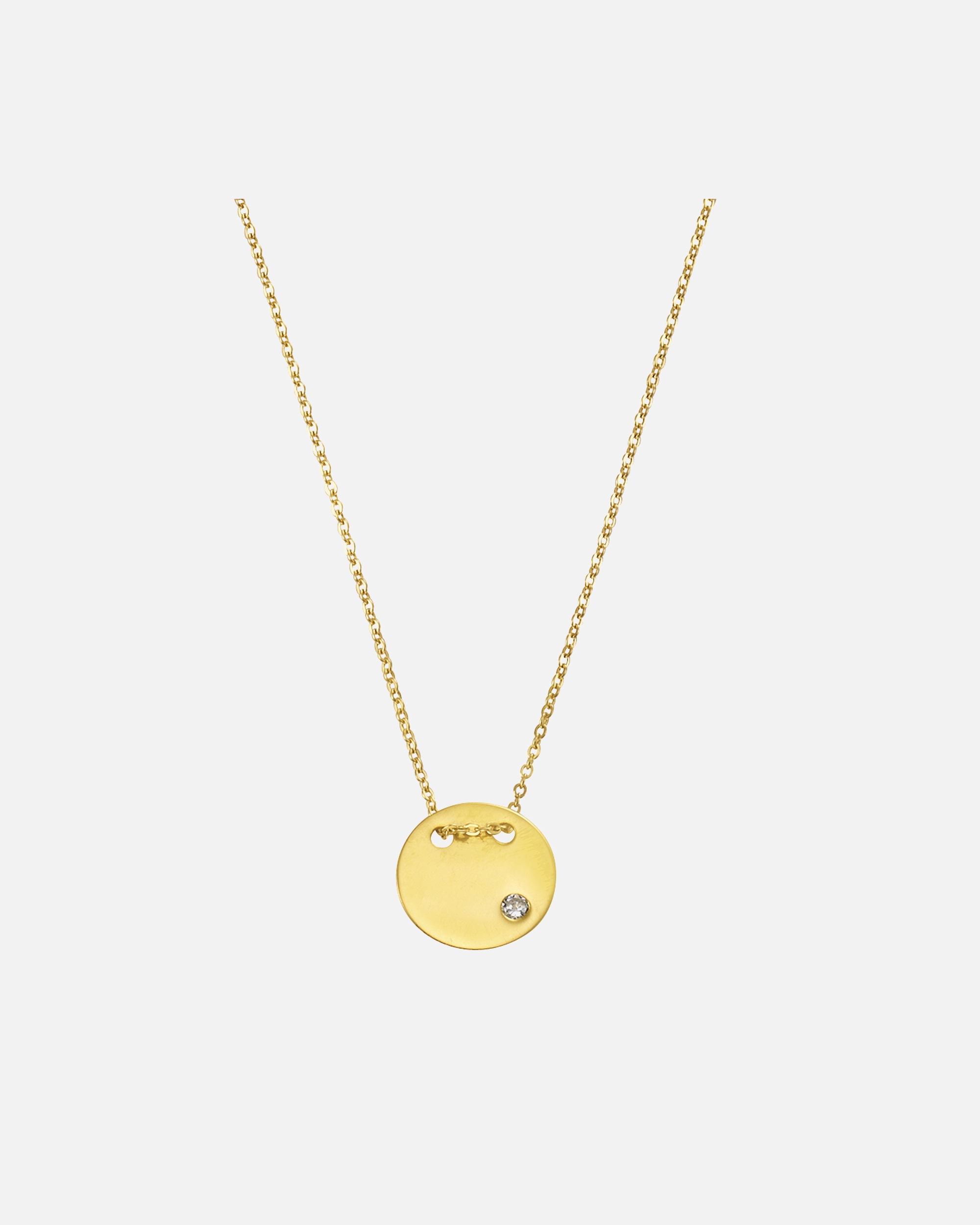 Kette für Weiblich Celesta Halskette 375/- Gold Zirkonia 42cm