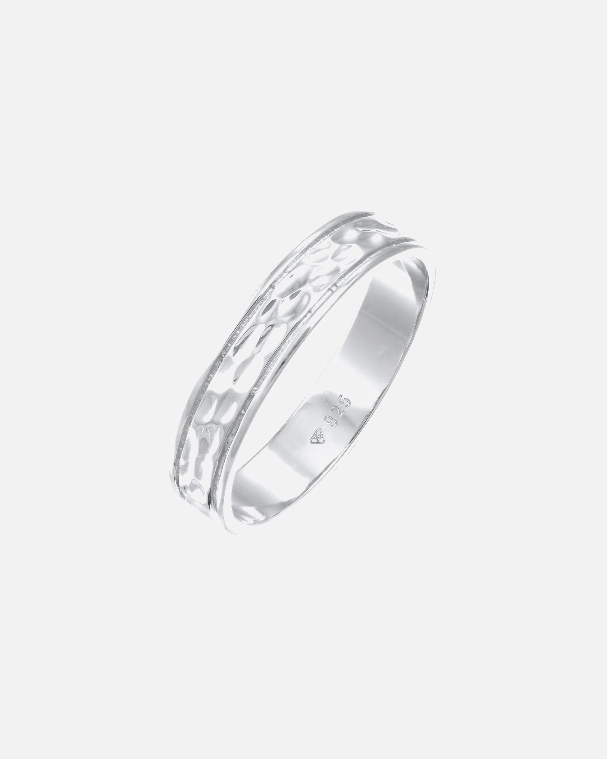 Ring für Weiblich Elli PREMIUM Bandring Trauring Freundschaft 925 Sterling Silber 54