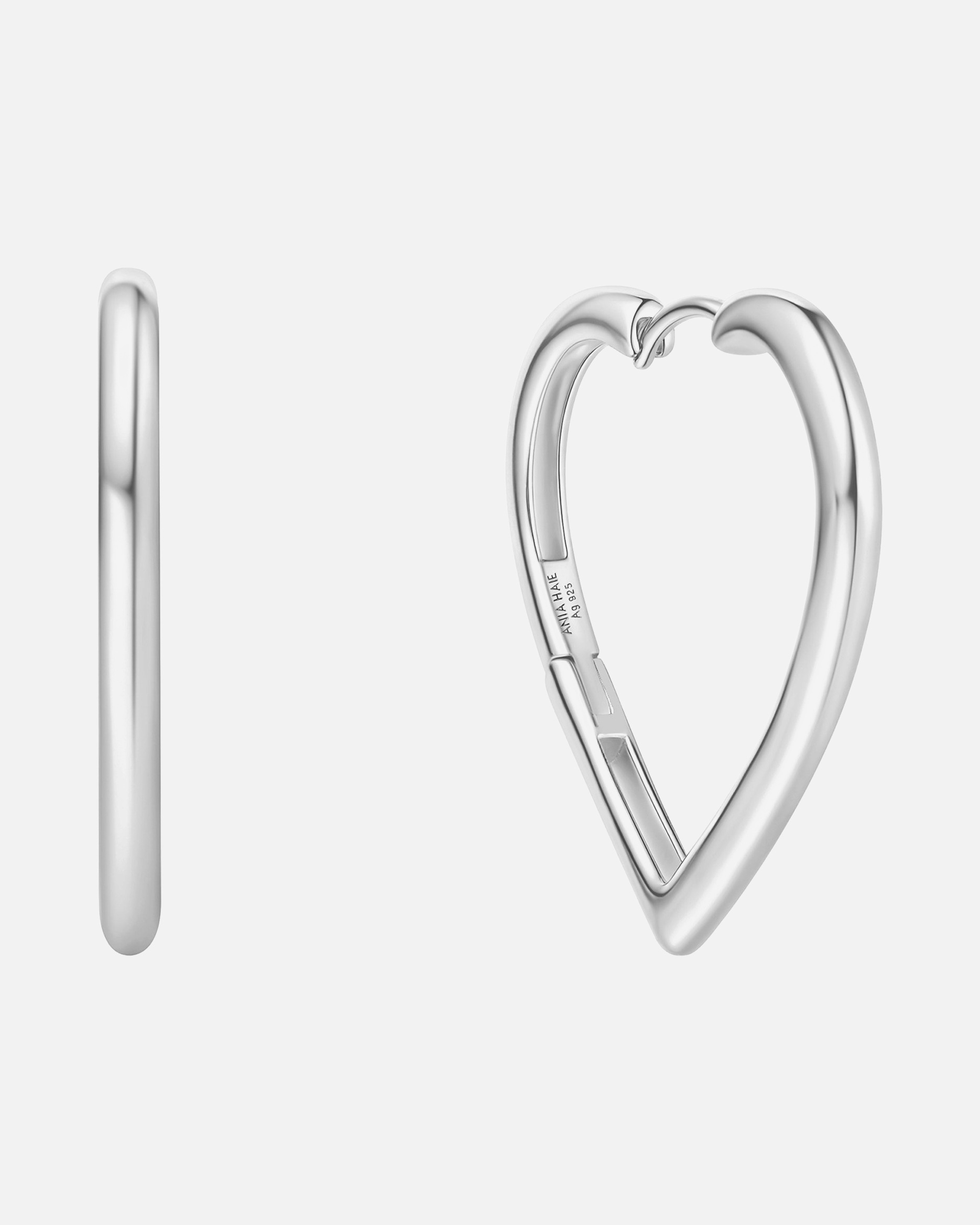 Ohrringe für Weiblich Ania Haie Creolen 925er Silber silber